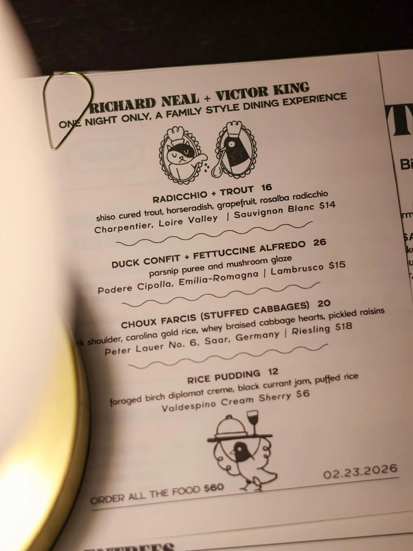 A pop-up with Chef Richard Neal never disappoints. 

Grateful for nights like this - good food, great wine, even better company.

Thanks to everyone who came out and made it such a fun night! Until the next one.