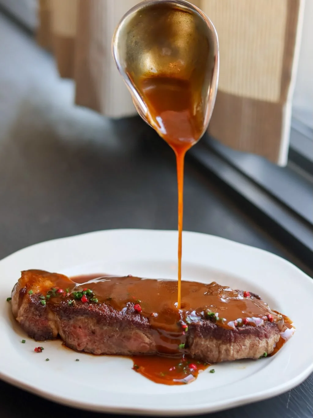 Weekend specials that feel a little too good to be true.

Limited runs, big flavors &amp; once they&rsquo;re gone, they&rsquo;re gone.

- 10oz @bearcreekfarm NY strip with sauce Diane, crispy fingerlings, wedge salad, ranch, crispy shallots, breadcru