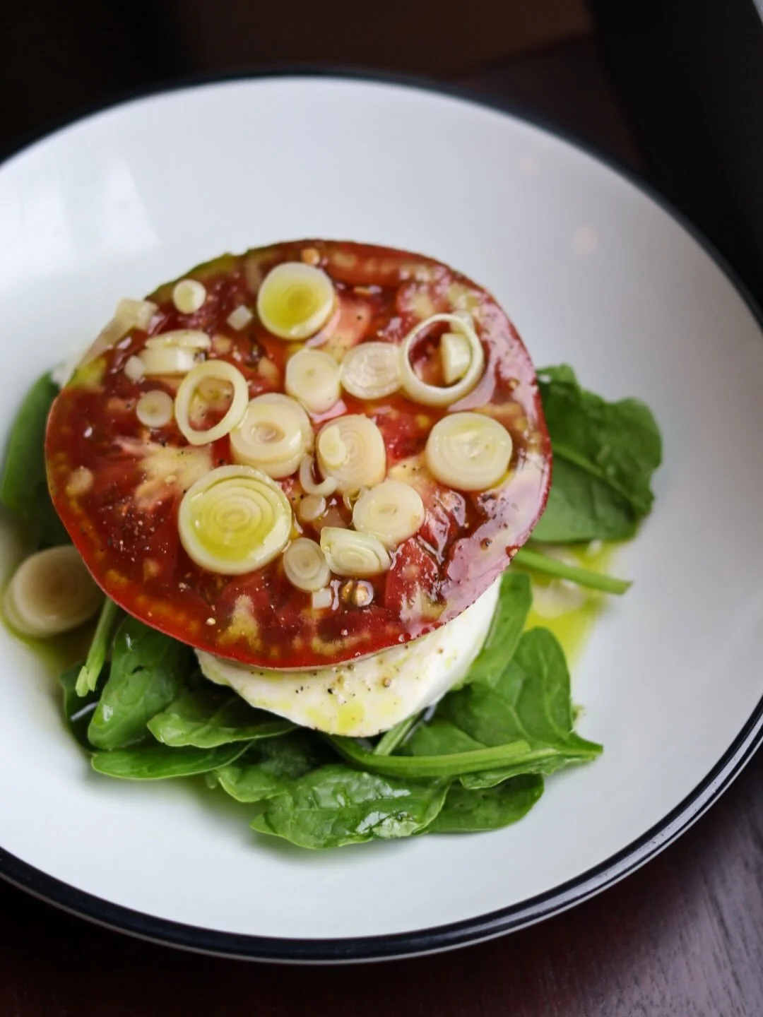Tiny sunglasses. Cold spritz. Patio table &amp; these Essential summertime menu updates:

&bull; Caprese Salad &mdash; liuzi fior di latte, heirloom tomatoes from @irelandfarms, wild ramp vinaigrette, basil oil
&bull; Hummus + Pickles &mdash; @rancho
