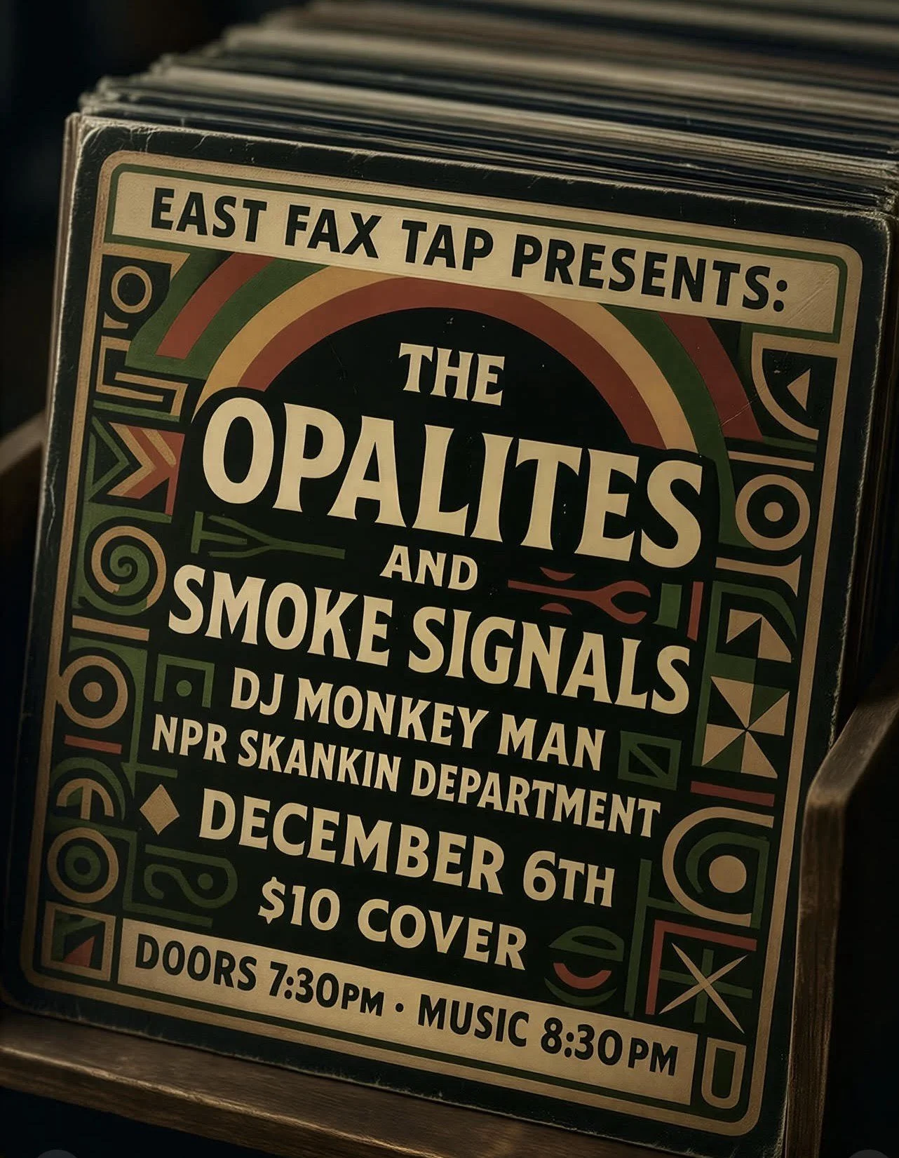 The Opalites, Smoke Signal, DJ Monkey Man and NPR Skankin Department
