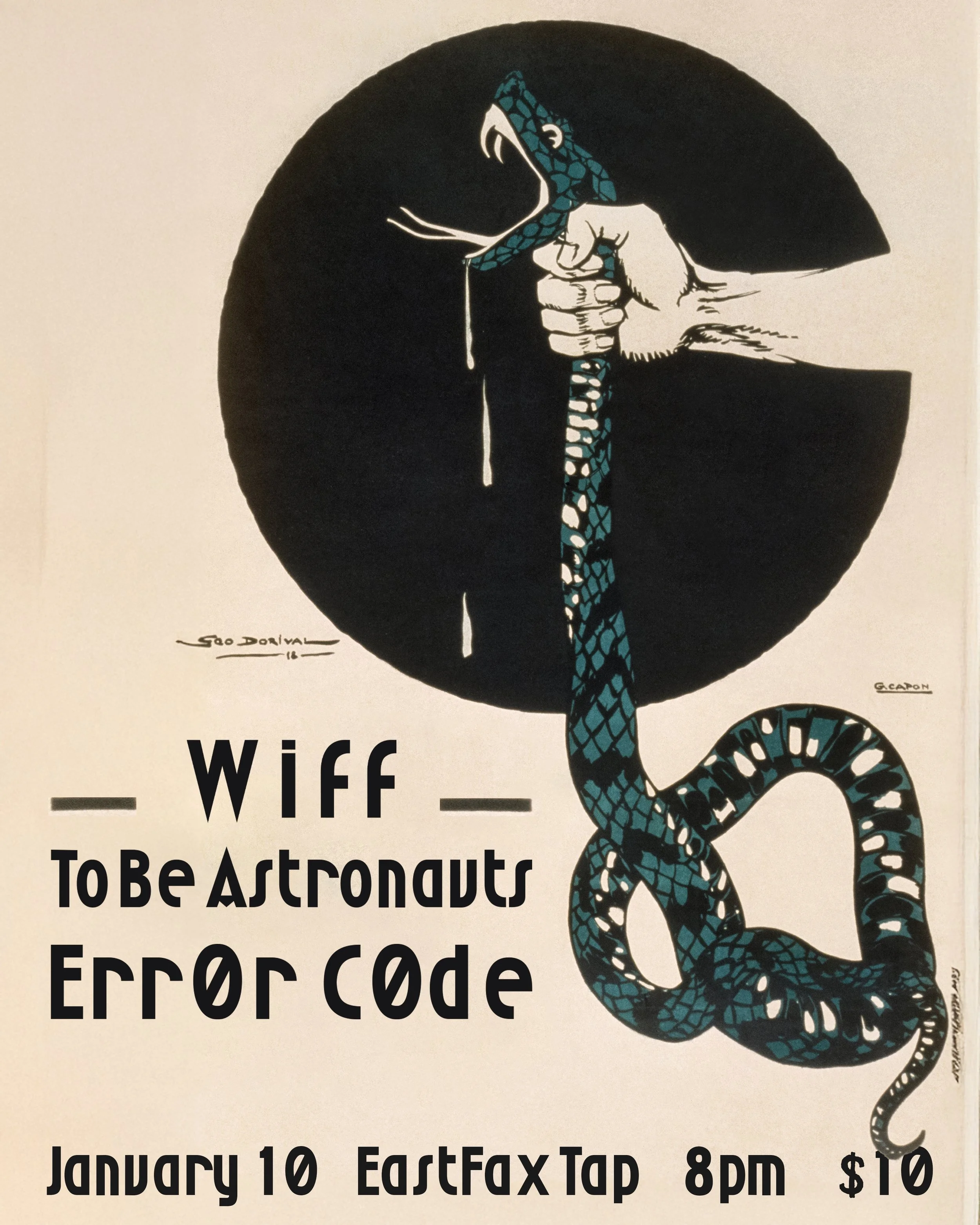 Whiff, Error Code and To Be Astronauts