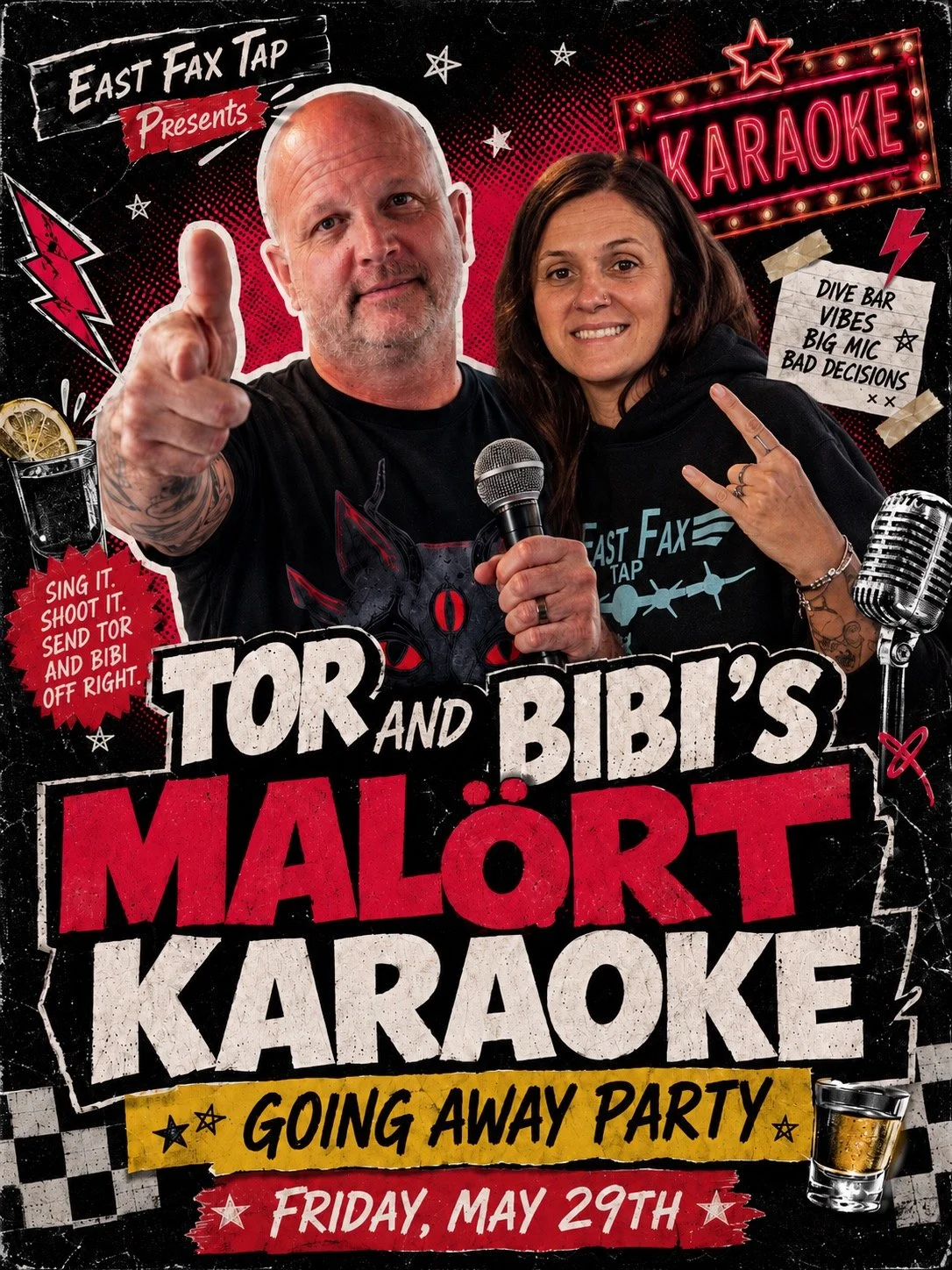 Tor and Bibi Open format karaoke!