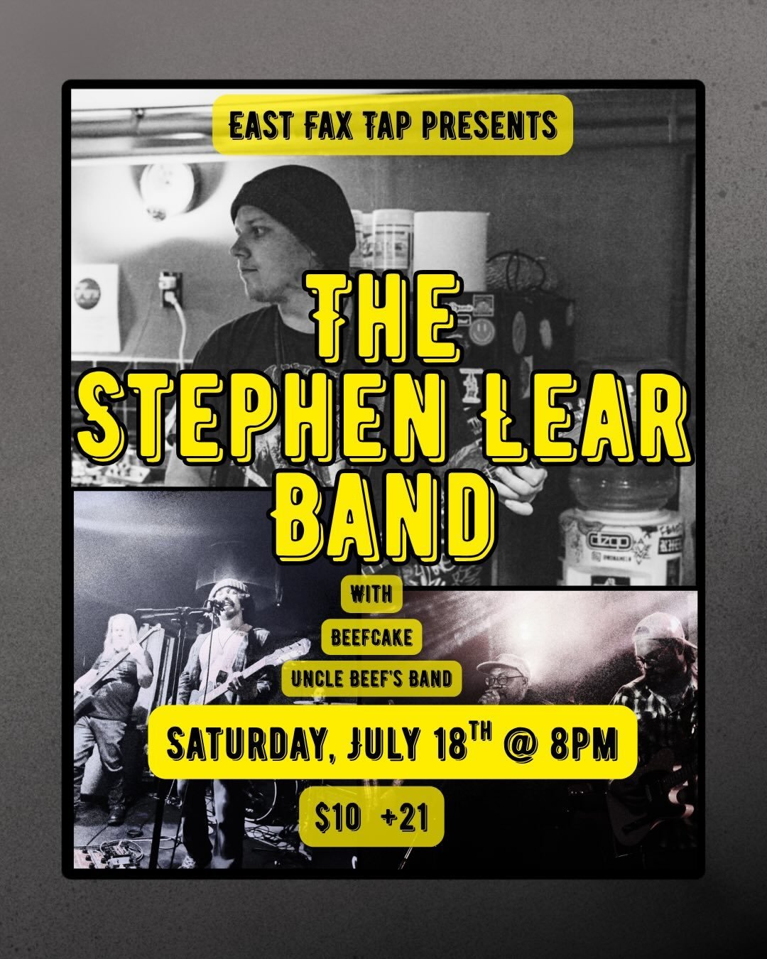 Stephen Lear Band, Uncle Beef's Band & Beefcake