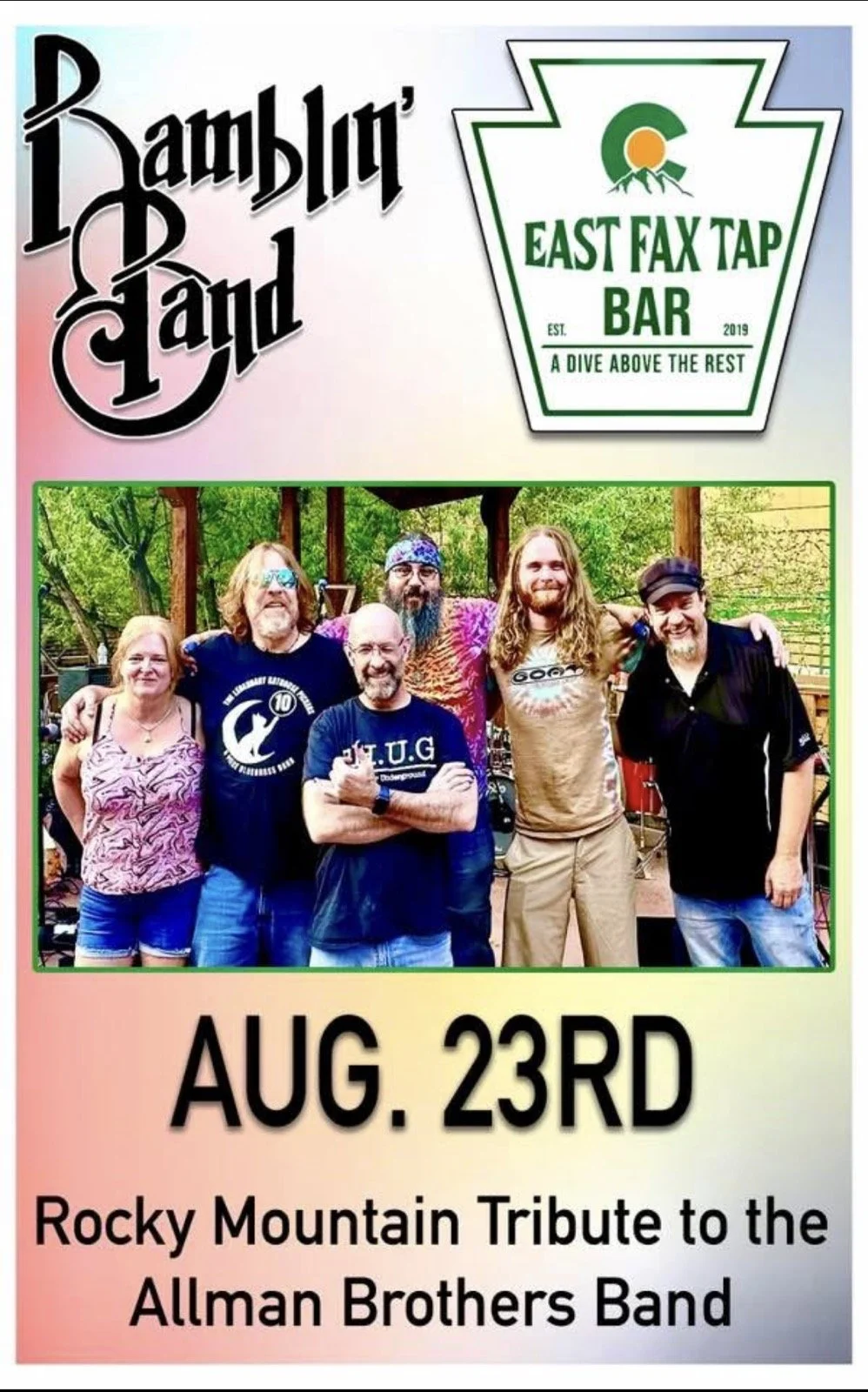 Rocky Mountain Tribute Band to the Allman Brothers