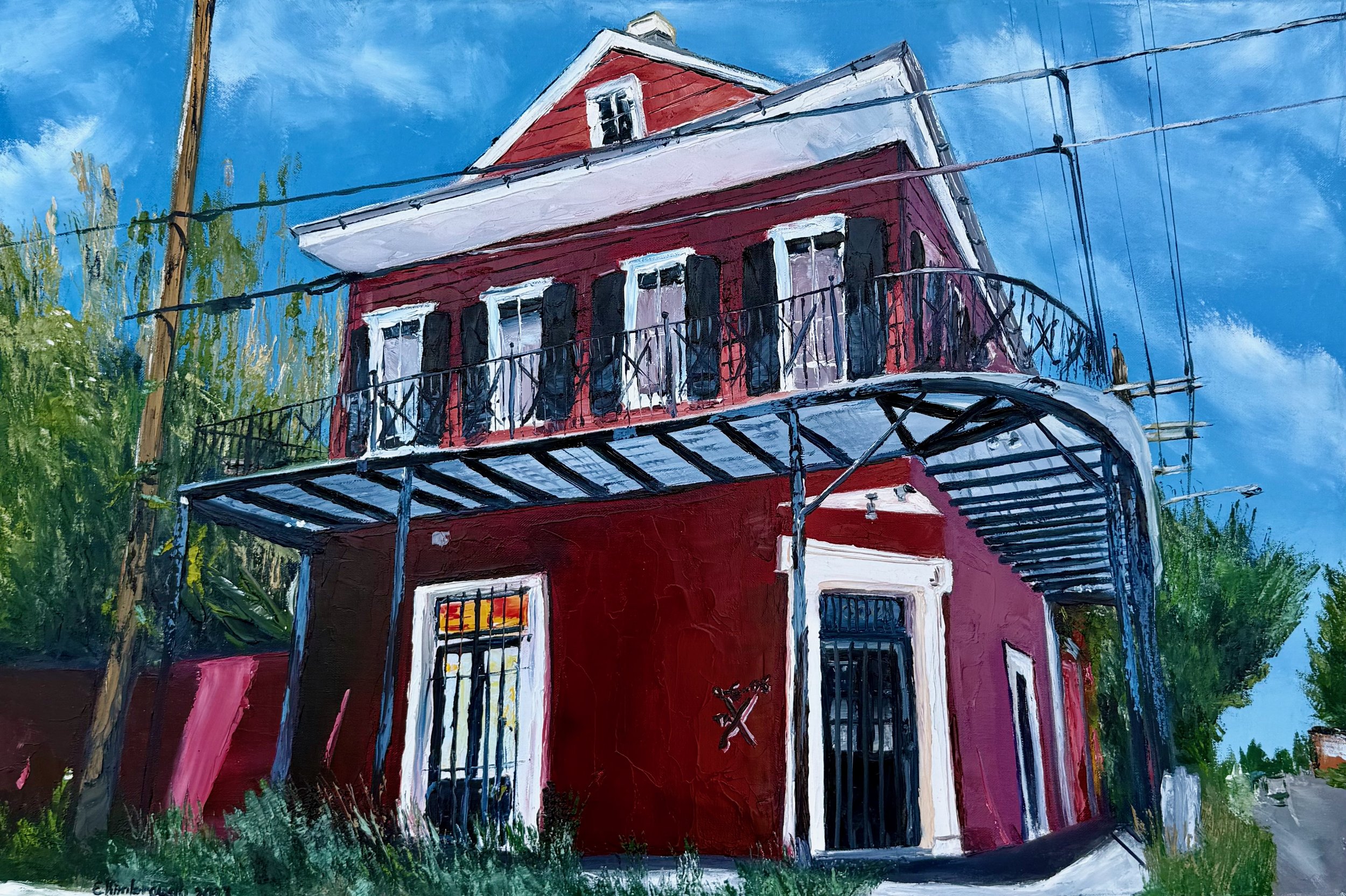 Bywater house
24x36 in.
$5,000