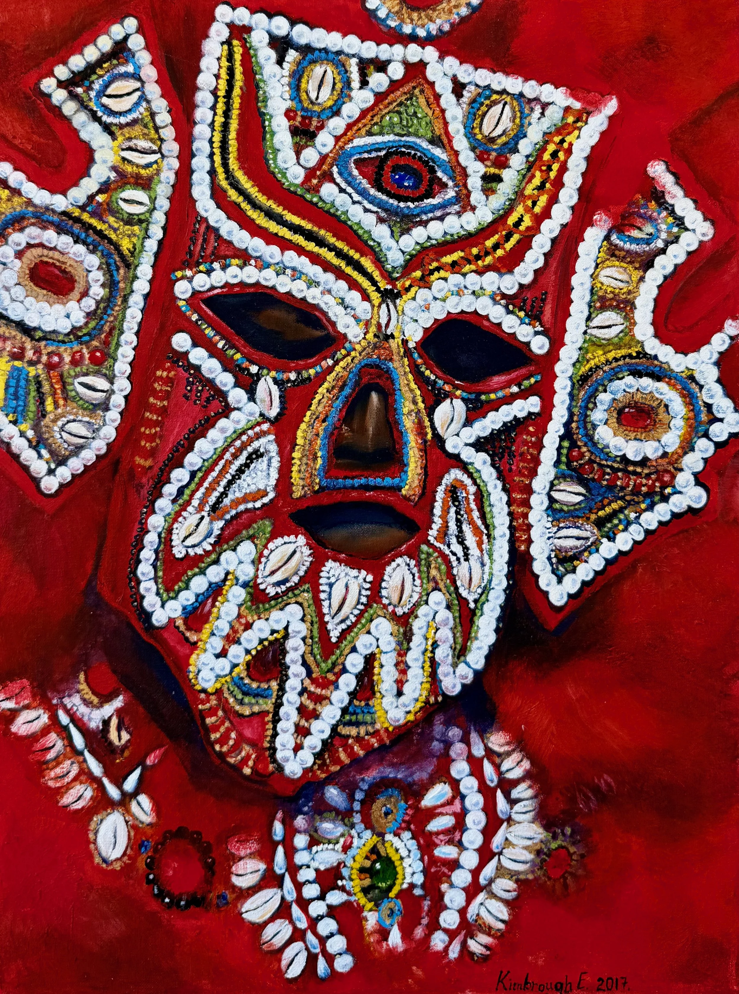 Red indian 18x24 in. $7,000