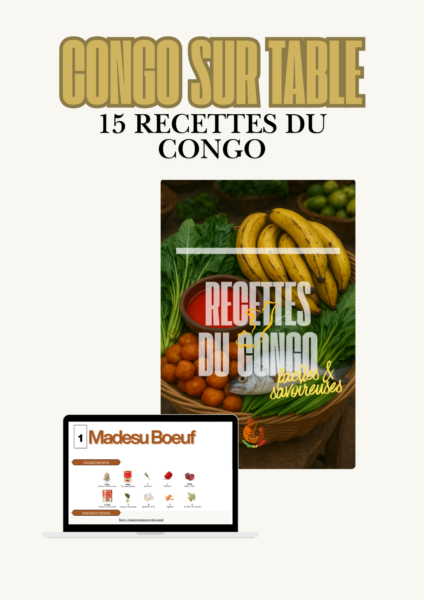 Congo sur table : Recettes congolaises simples et savoureuses