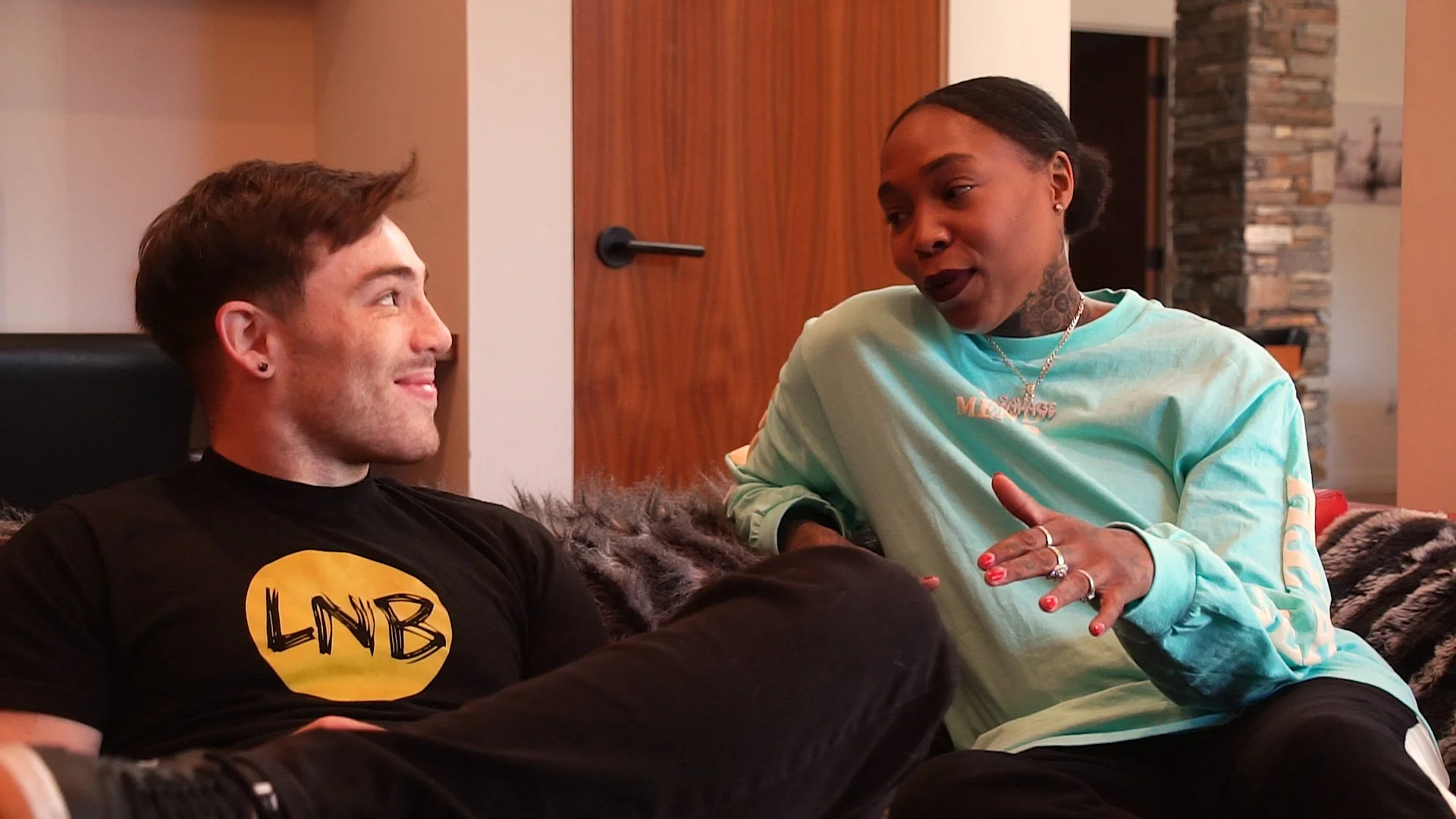 Rob Fajardo and WNBA champion, Cappie Pondexter