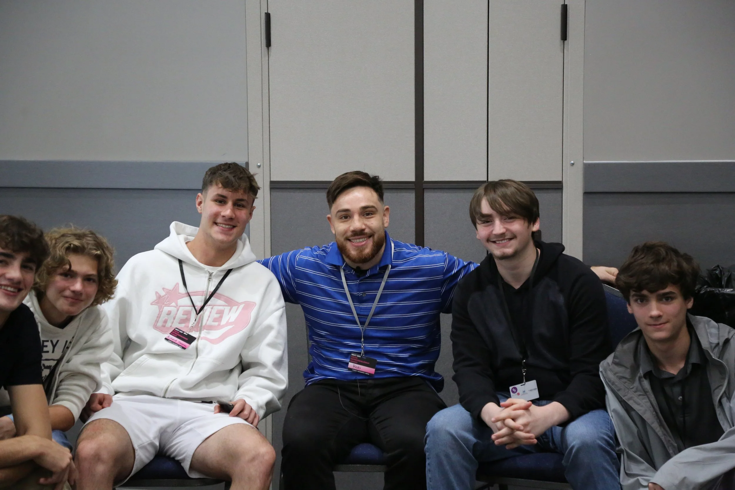 Rob Fajardo mentoring next generation entrepreneurs in Flint, Michigan