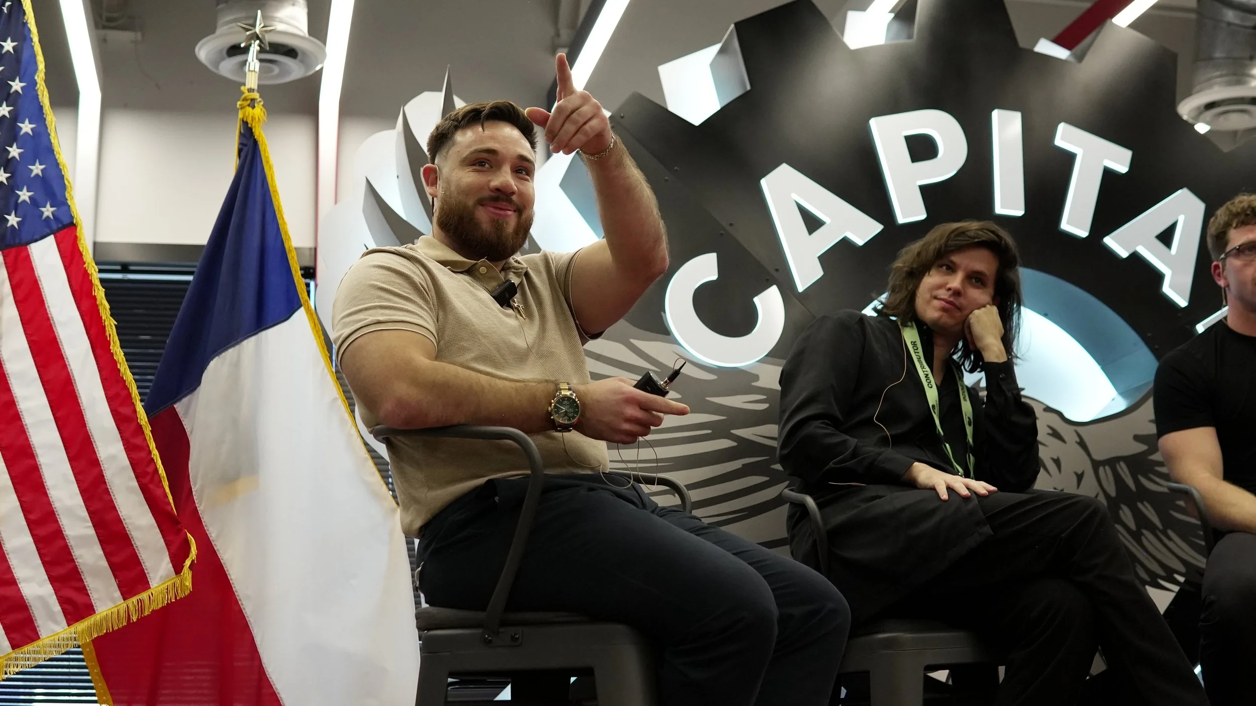 Rob Fajardo moderating a Creator Economy Panel during SXSW