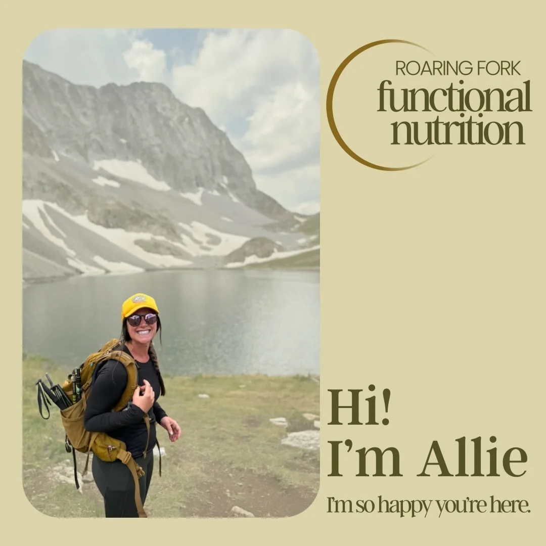 AH! HI! 🤗 This is so exciting! Follow along for alllllll the fun functional goodies ✨🌱🍽️🧘🏽&zwj;♀️🏔️