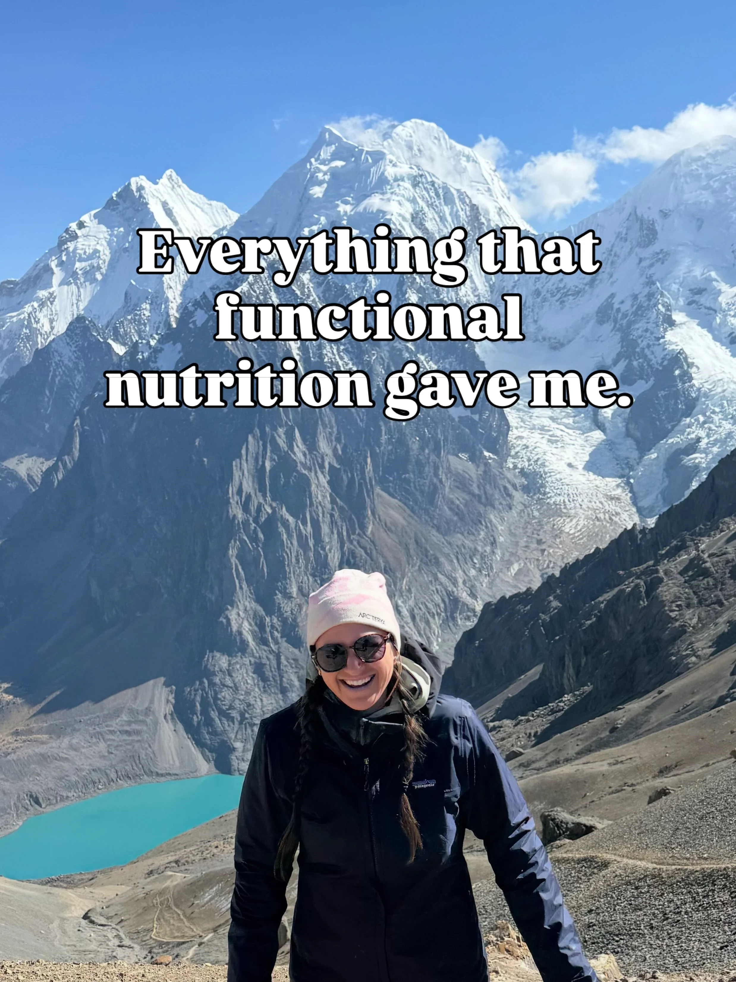 I&rsquo;ve never been the biggest fan of sharing superrrr personal details on the internet 🫠 but I&rsquo;m getting real &amp; being brave because this practice legitimately changed my life. 

functional nutrition is a different approach to health &a