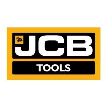 JCB Tools logo with black, yellow, and white colors