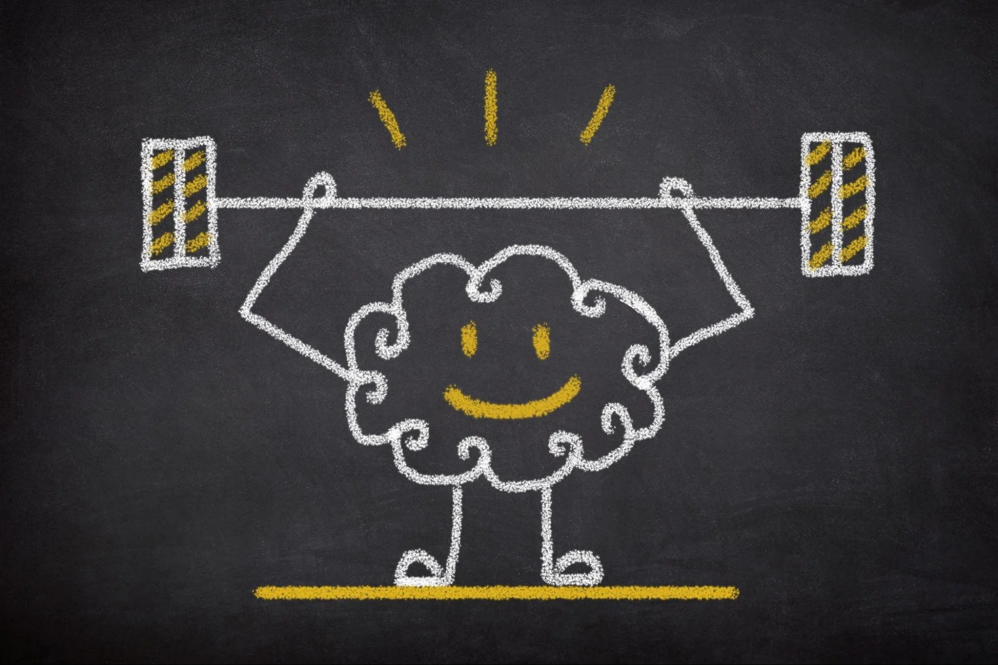 Brain doing strength training for blog about Can hormone therapy improve brain health for Dr. Jessica Knape at Healthspan Internal Medicine at Boulder CO.jpg