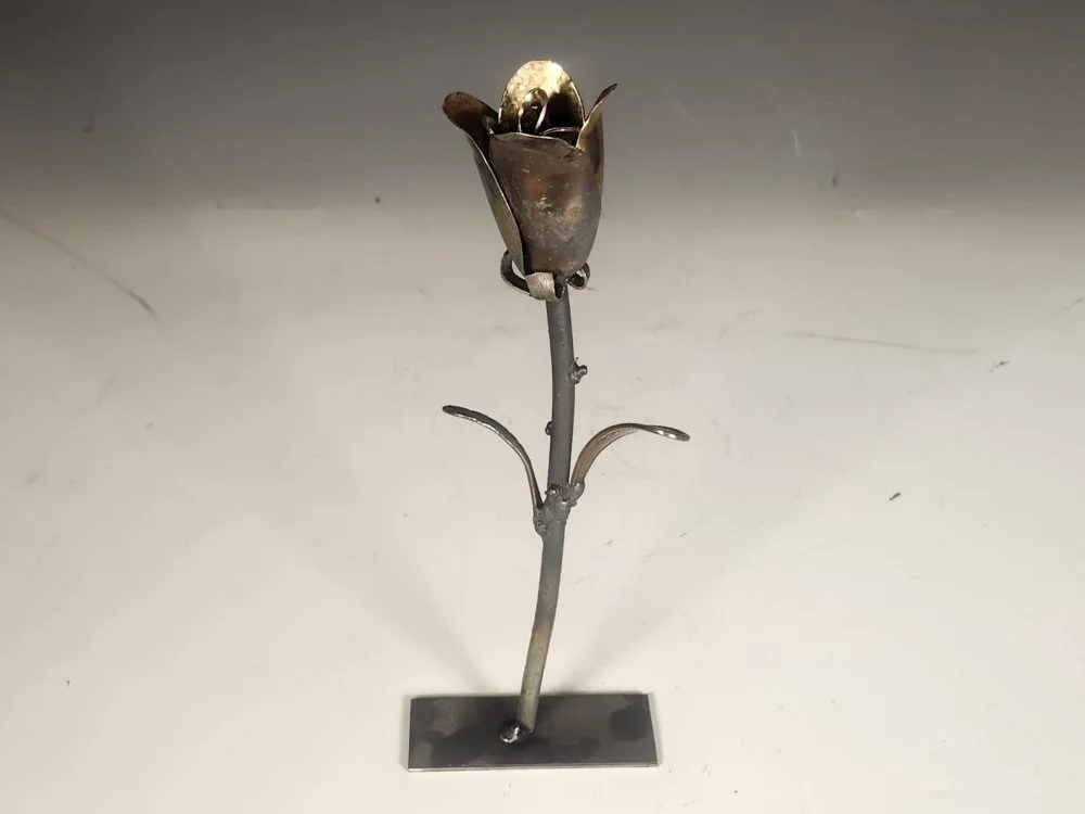 Recycled Metalworking Flowers Workshop