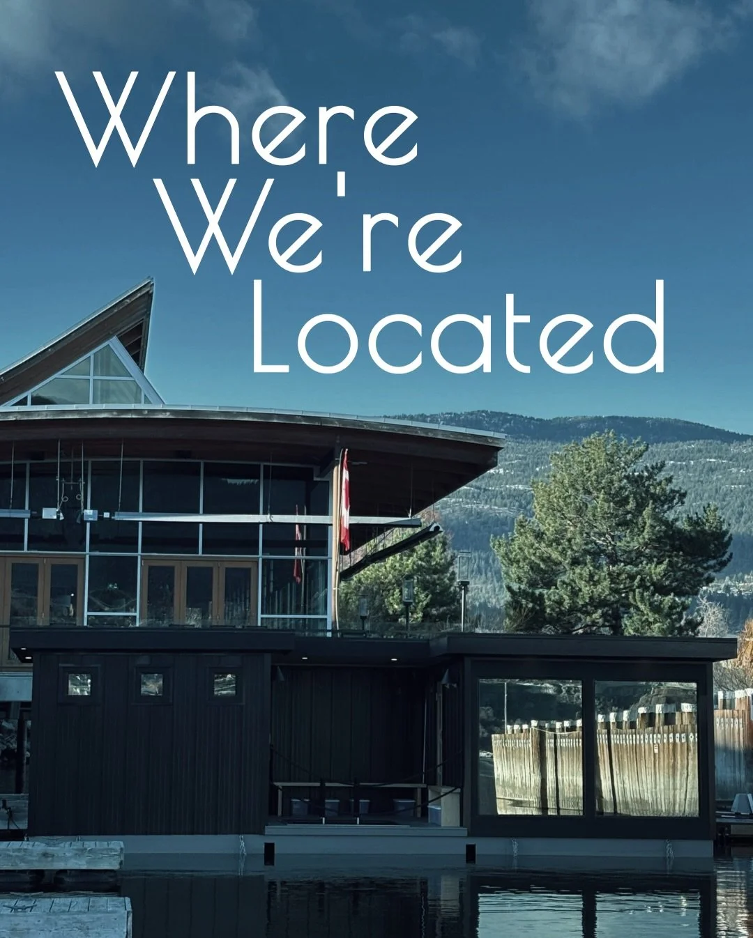 First time visiting Shelter? Here&rsquo;s what to expect. 👀

We&rsquo;re located at The Marina at The Lakeside Resort and Conference Center (21 Lakeshore Drive West, Penticton).

When you arrive, park at the resort and make your way through the reso