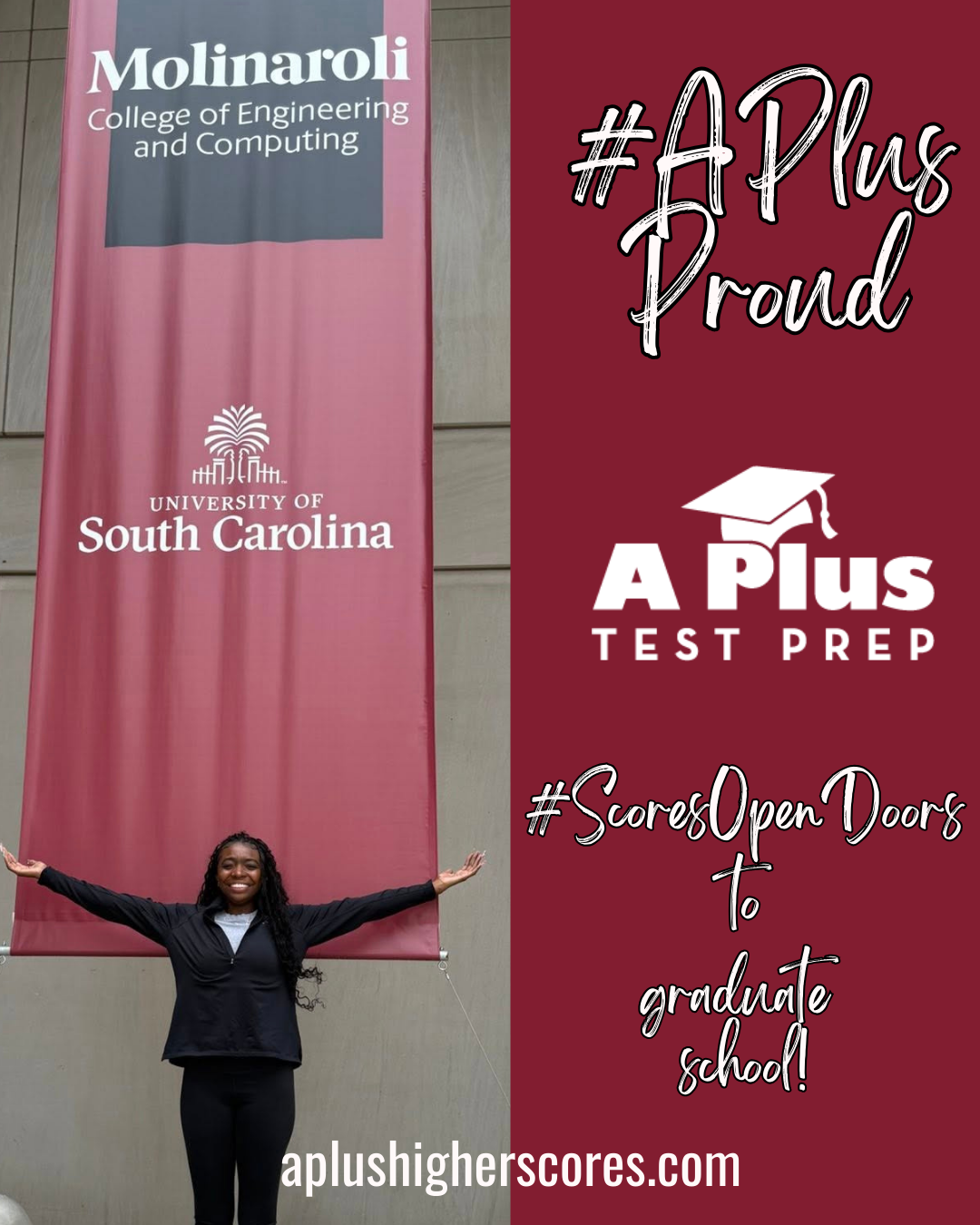 I’m headed to grad school!