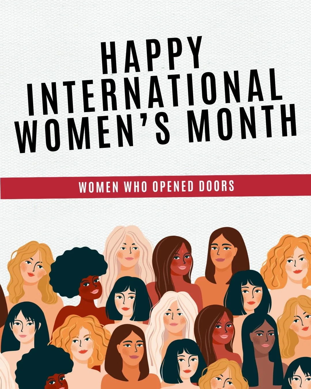 This month, we're celebrating the women who refused to let closed doors stop them &mdash; and who opened them wide for the rest of us. 🌸

All month long, we're spotlighting Black women and women of color whose brilliance, grit, and sacrifice changed