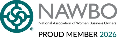 National Association of Women Business Owners proud member 2026