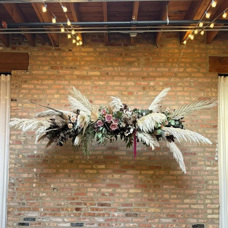 Floral Decoration in the air