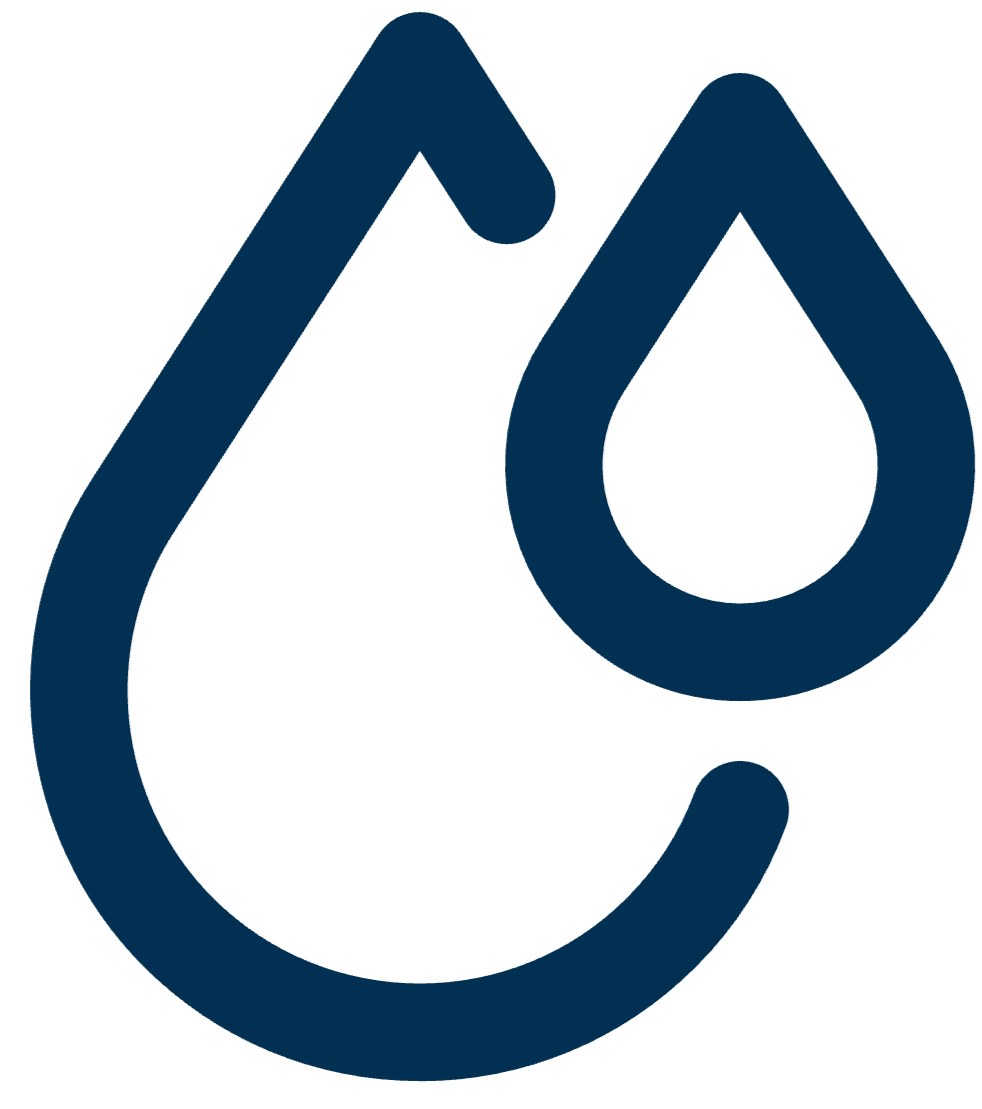 Water Droplets Icon