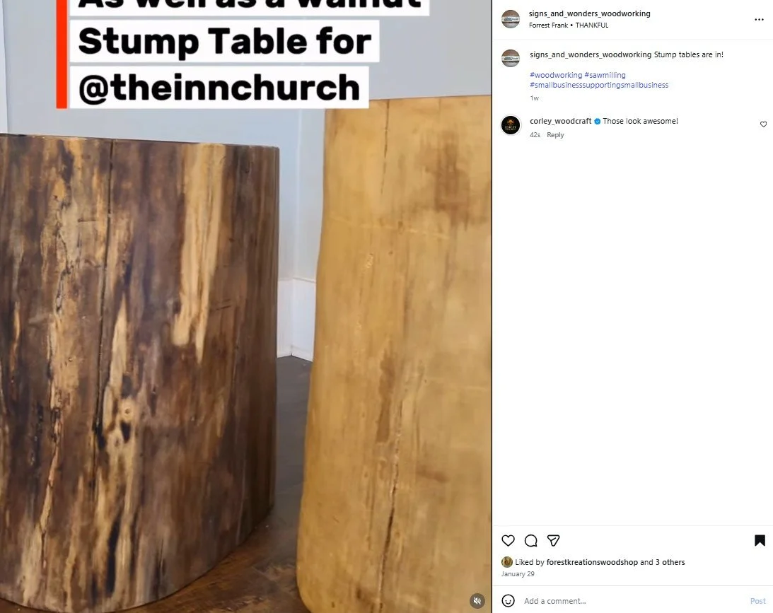 Stump table