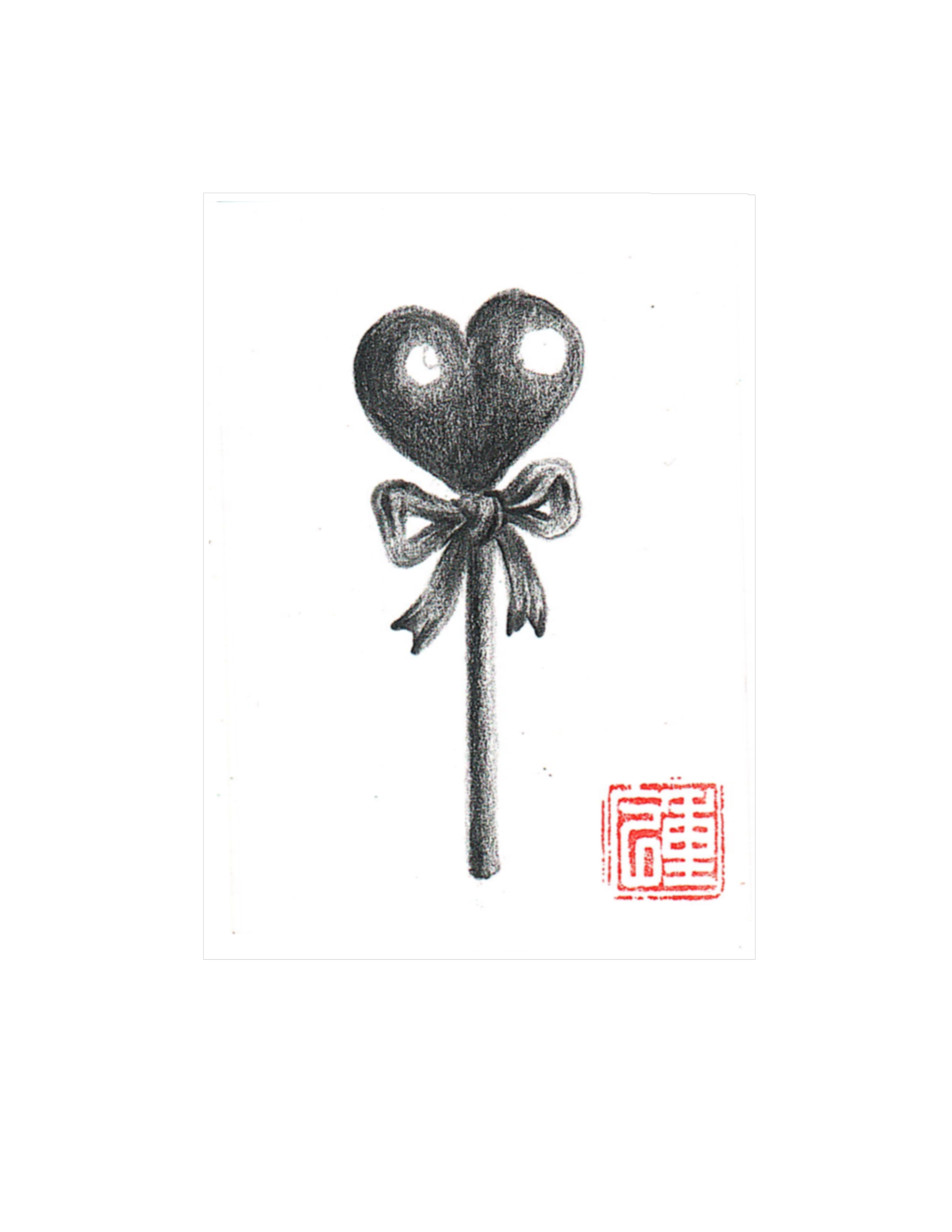Heart Lolly