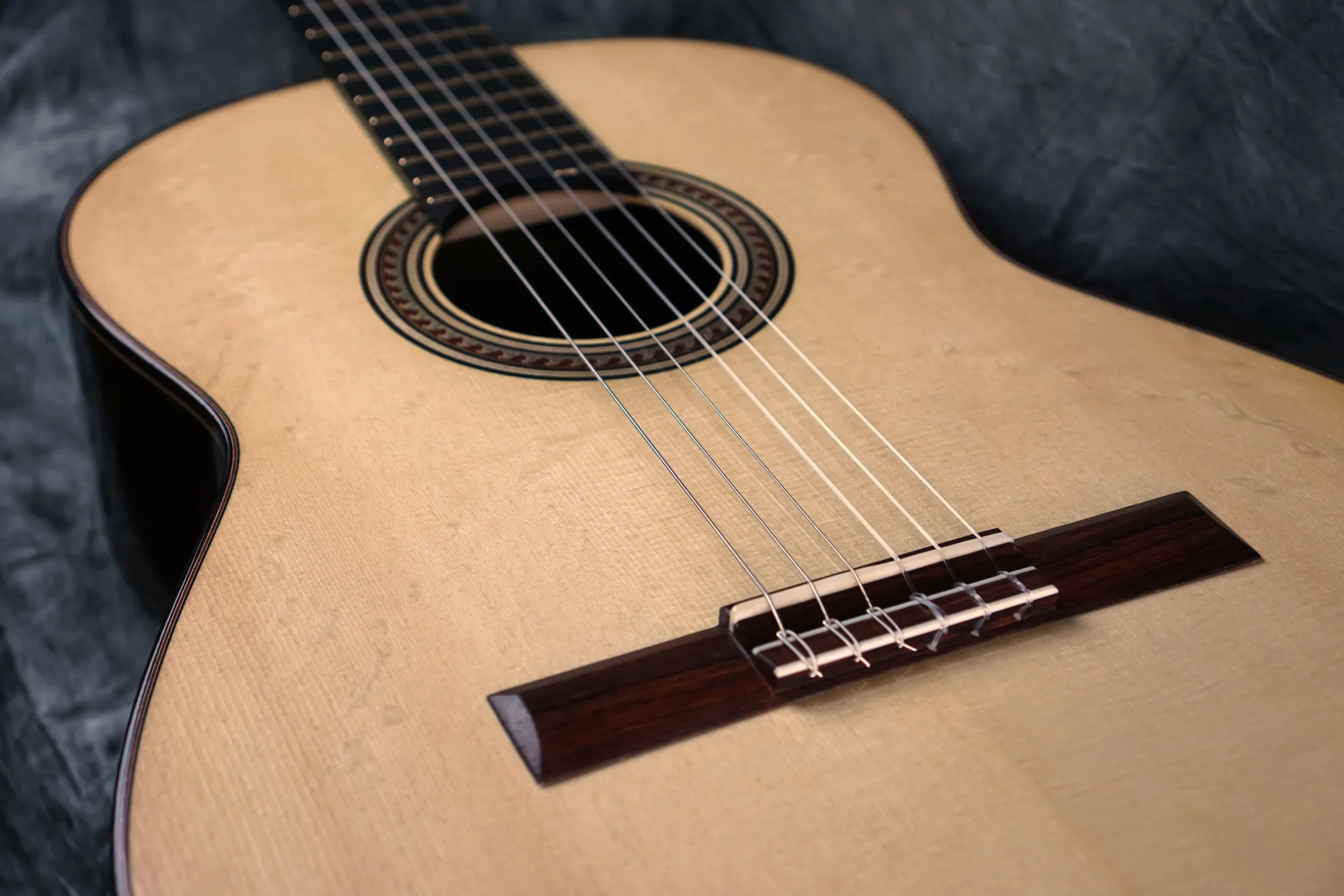 Classical Guitar European spruce bearclaw top 2 .webp