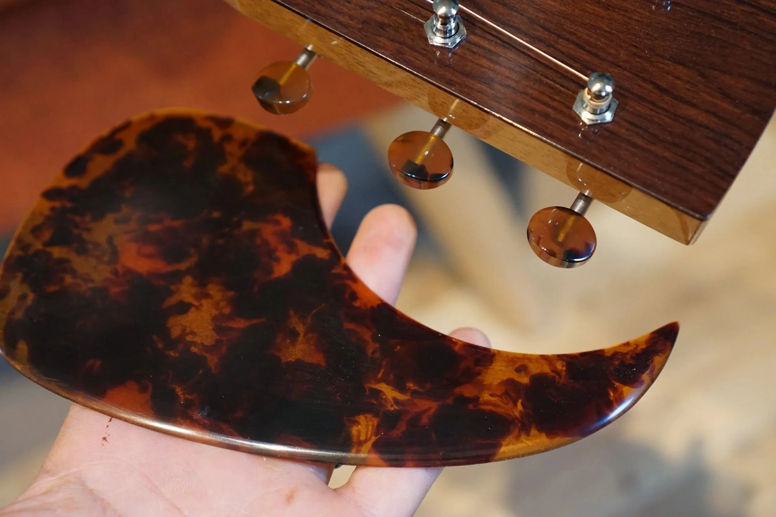 D-18 Style Pickguard for a Steel String Guitar