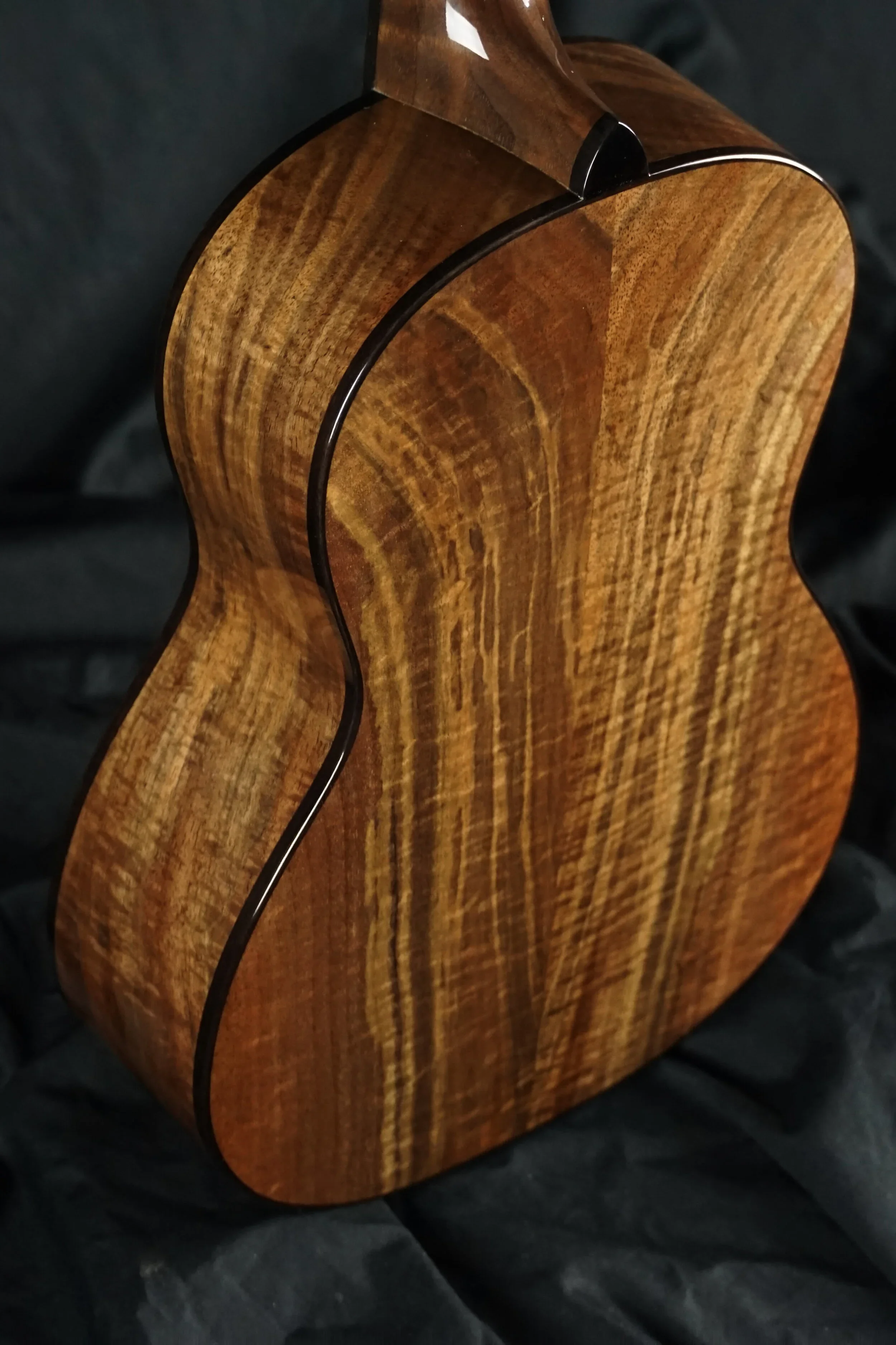 eight string uke back figured walnut.webp