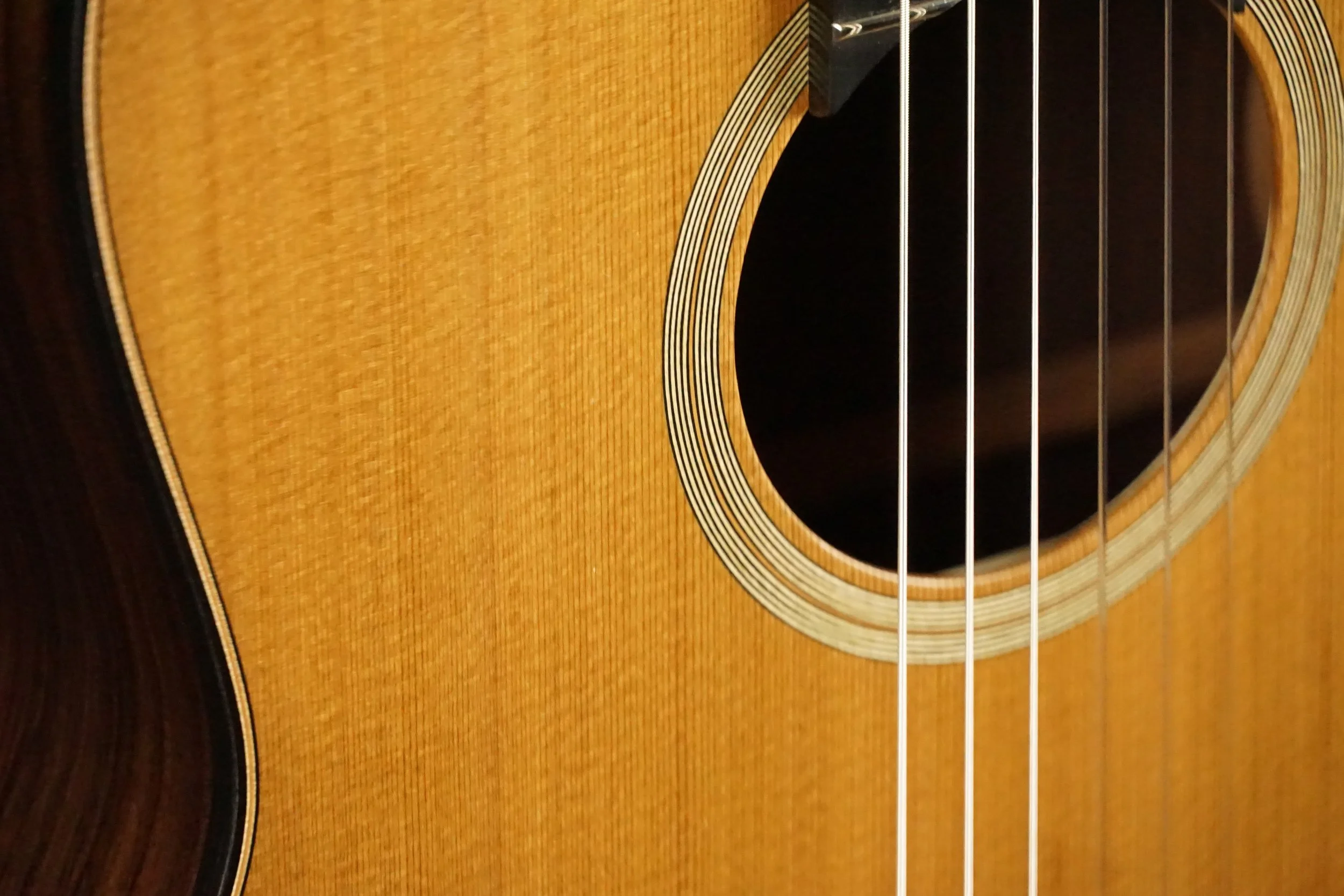 Spartan line rosette on Western Red Cedar