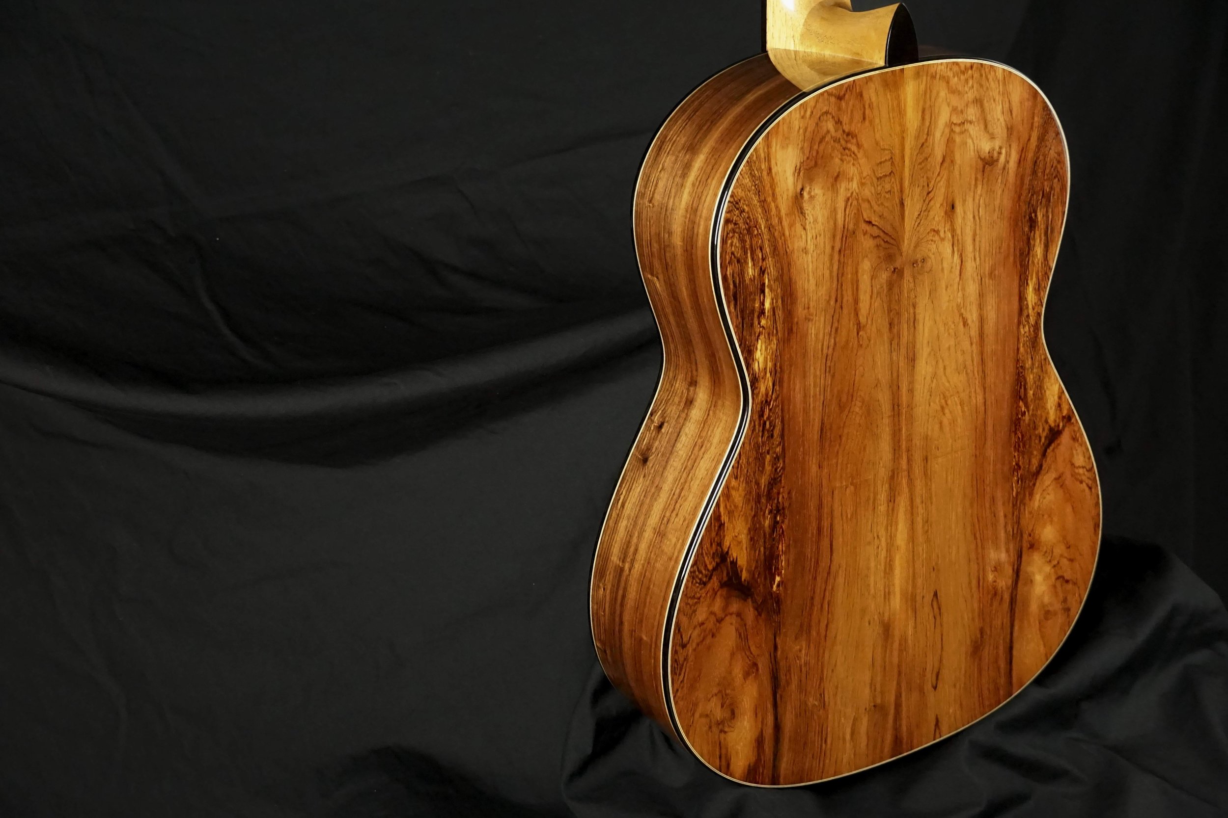 Honduran rosewood guitar back