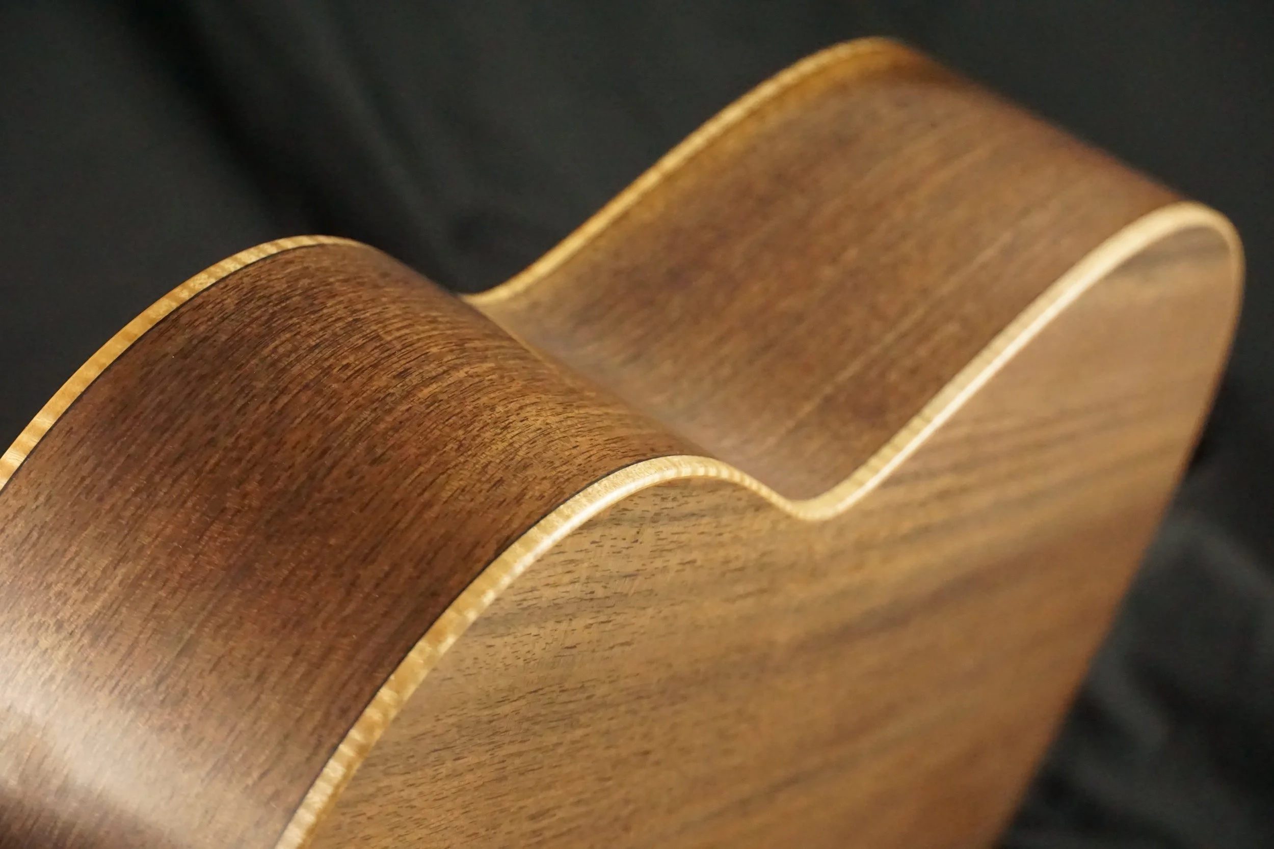 Spartan matte finished walnut guitar 