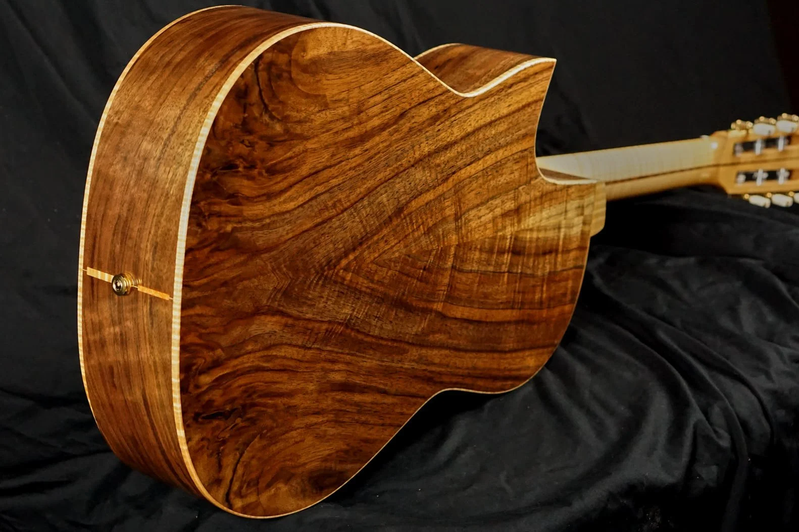 custom walnut classical with cutaway