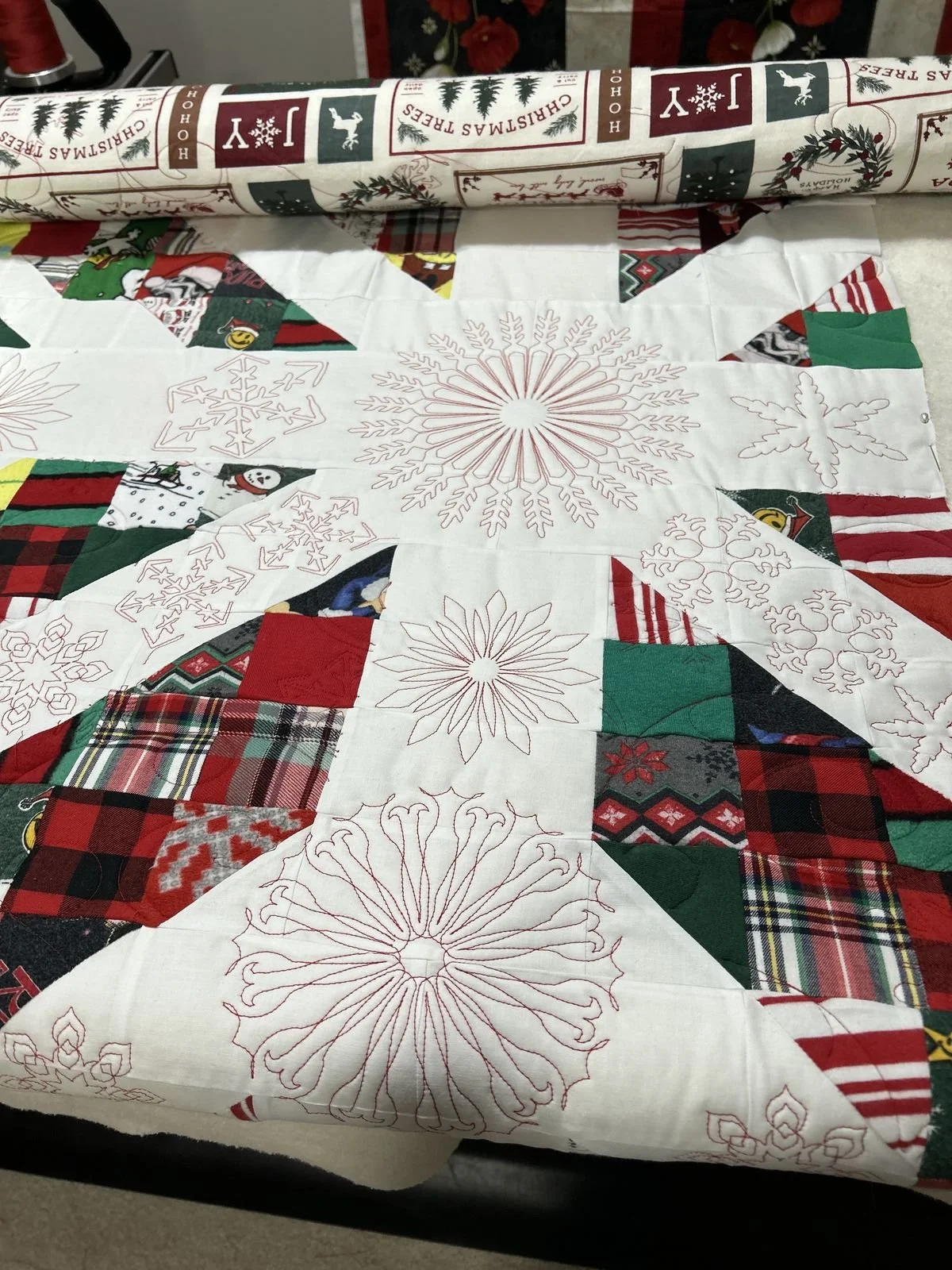 Missy Joy Quilts is a small quilting company in Bloomington, IL crafting meaningful baby quilts, t shirt quilts, wedding and memorial quilts for clients around the world.
