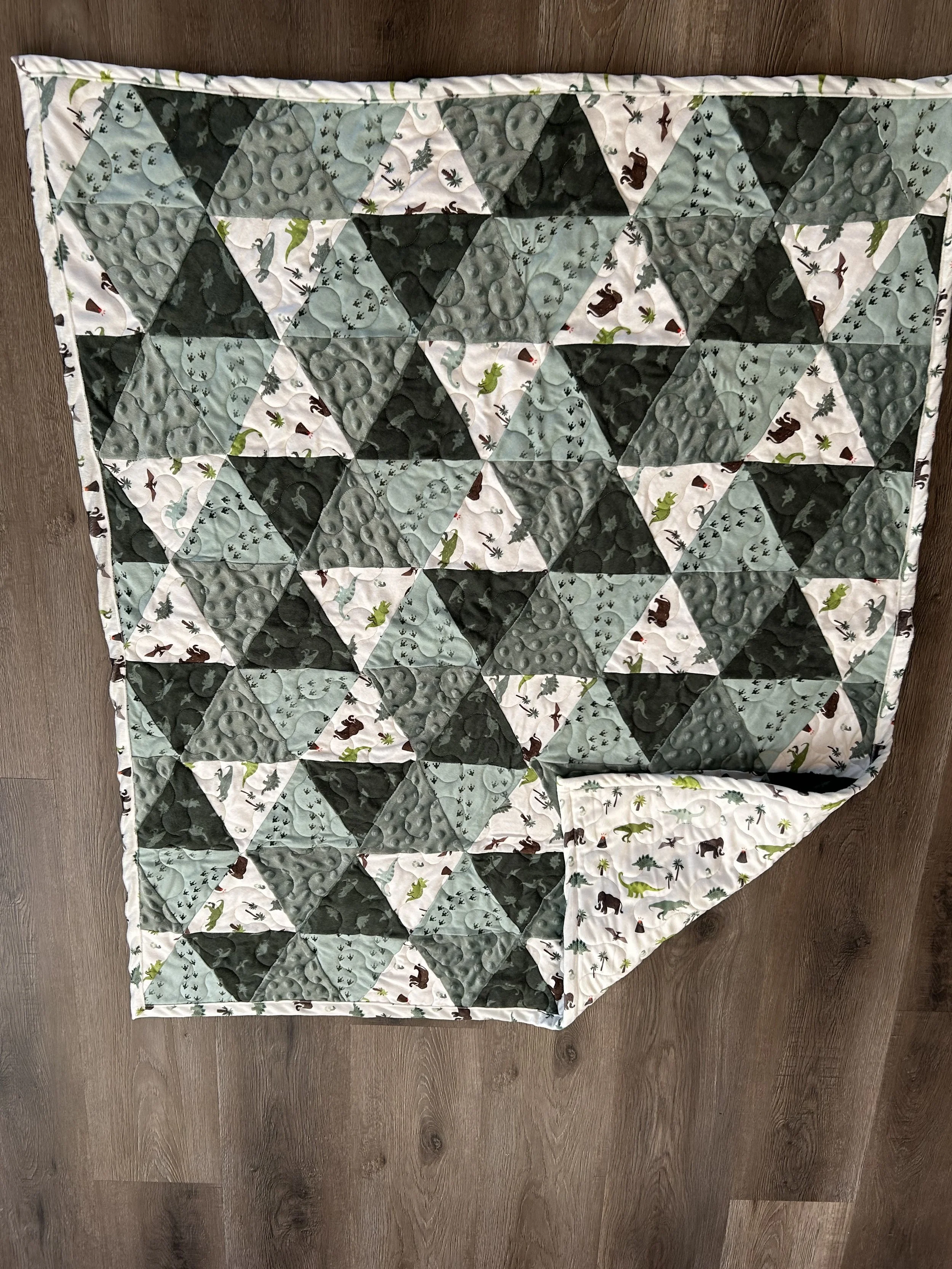Dinosaur Baby Quilt