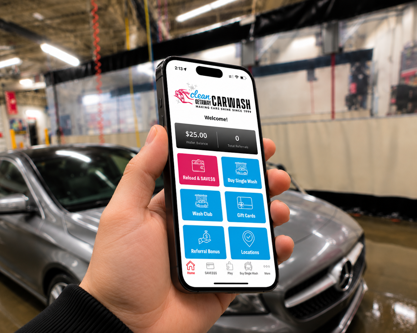Why Clean Getaway Has aN App