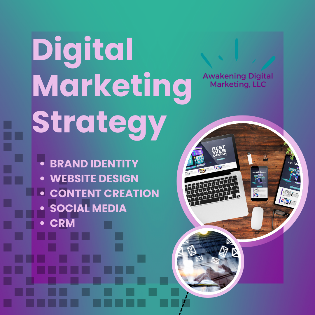Awaken Your Brand idenity, social media, website, content and crm