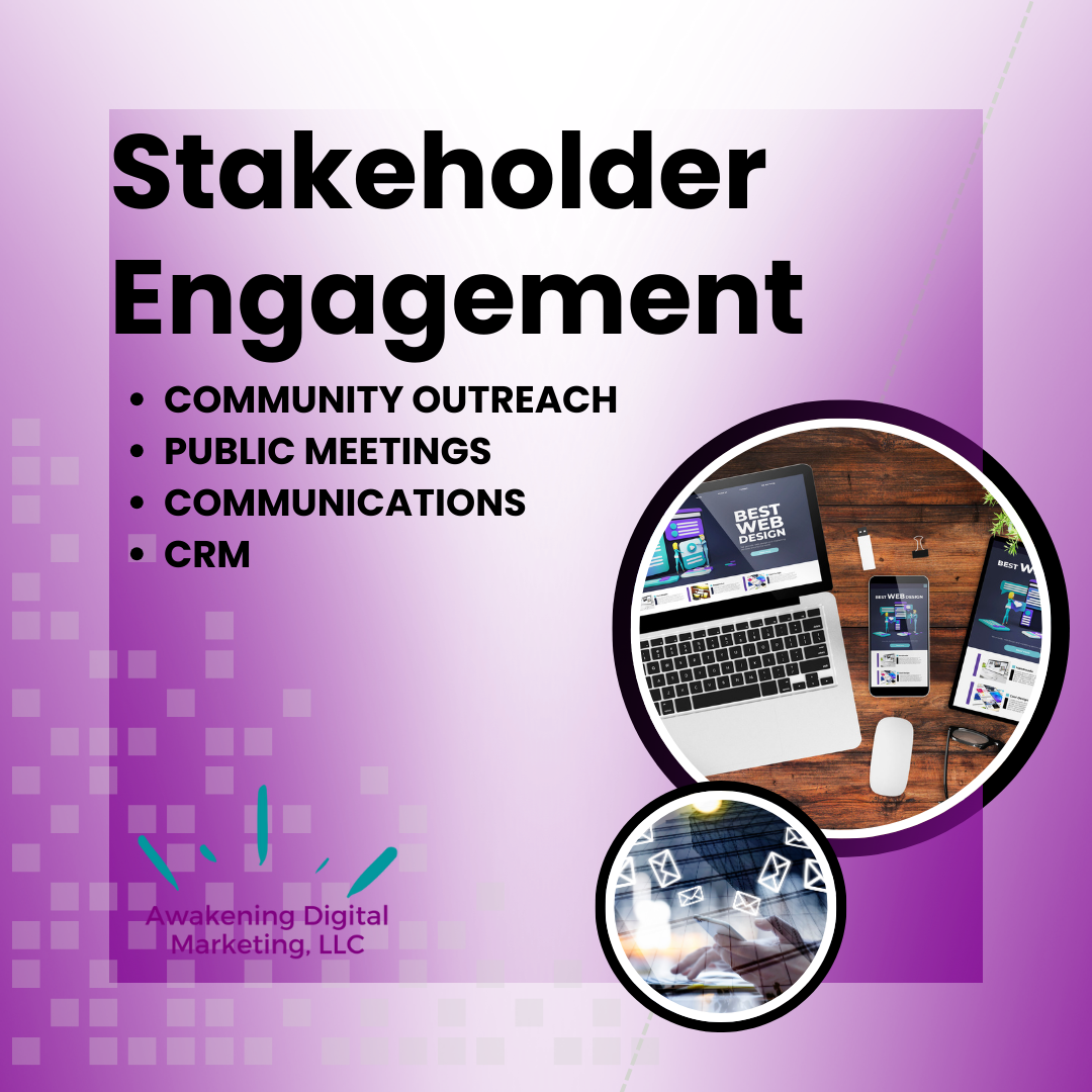stakeholder, public meetings, community outreach