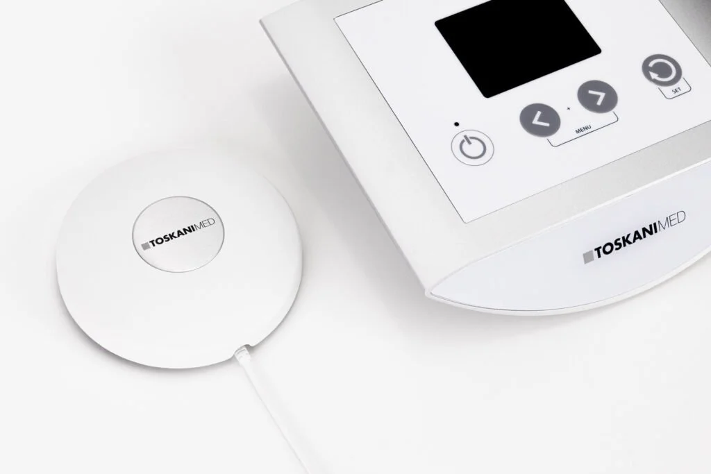 Medical mesoneedling device, the Toskani MD used at Intuition Medical Aesthetics.