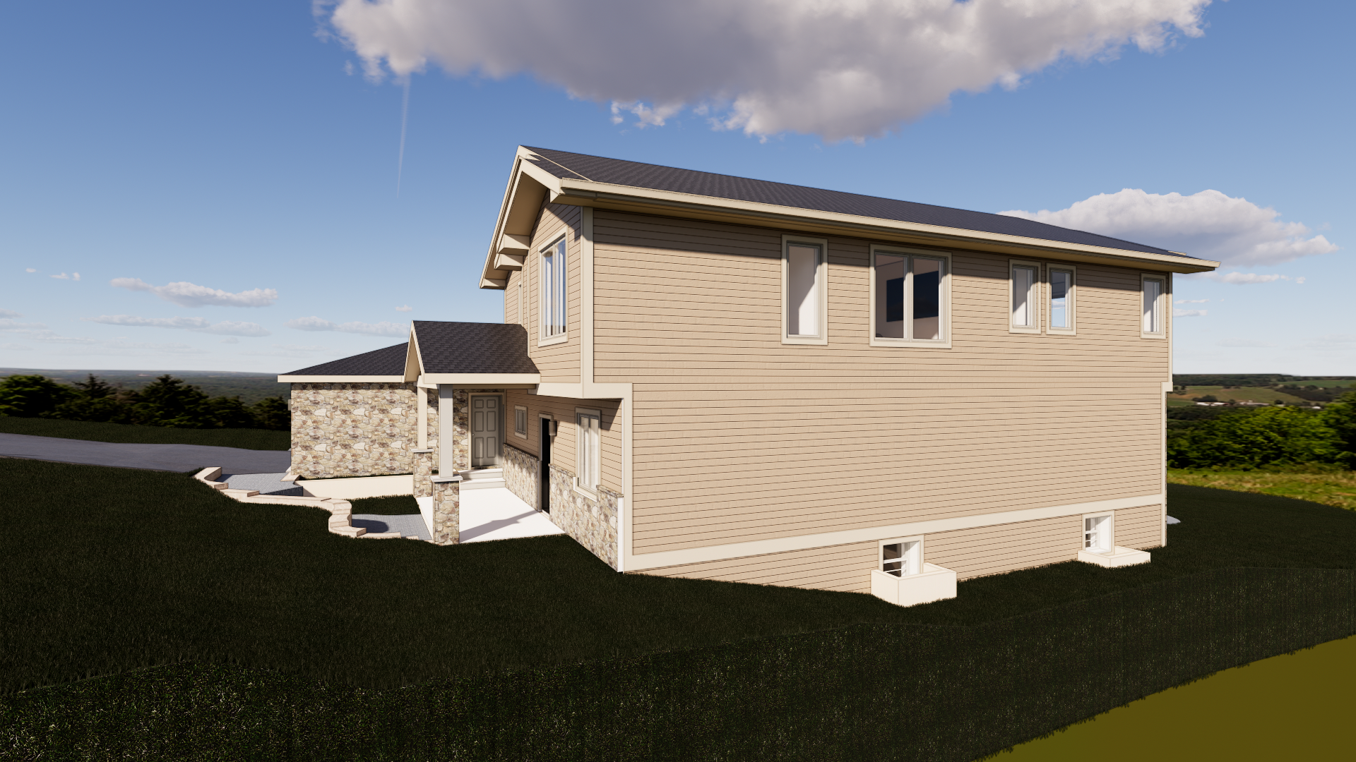Exterior - North Side Elevation.png