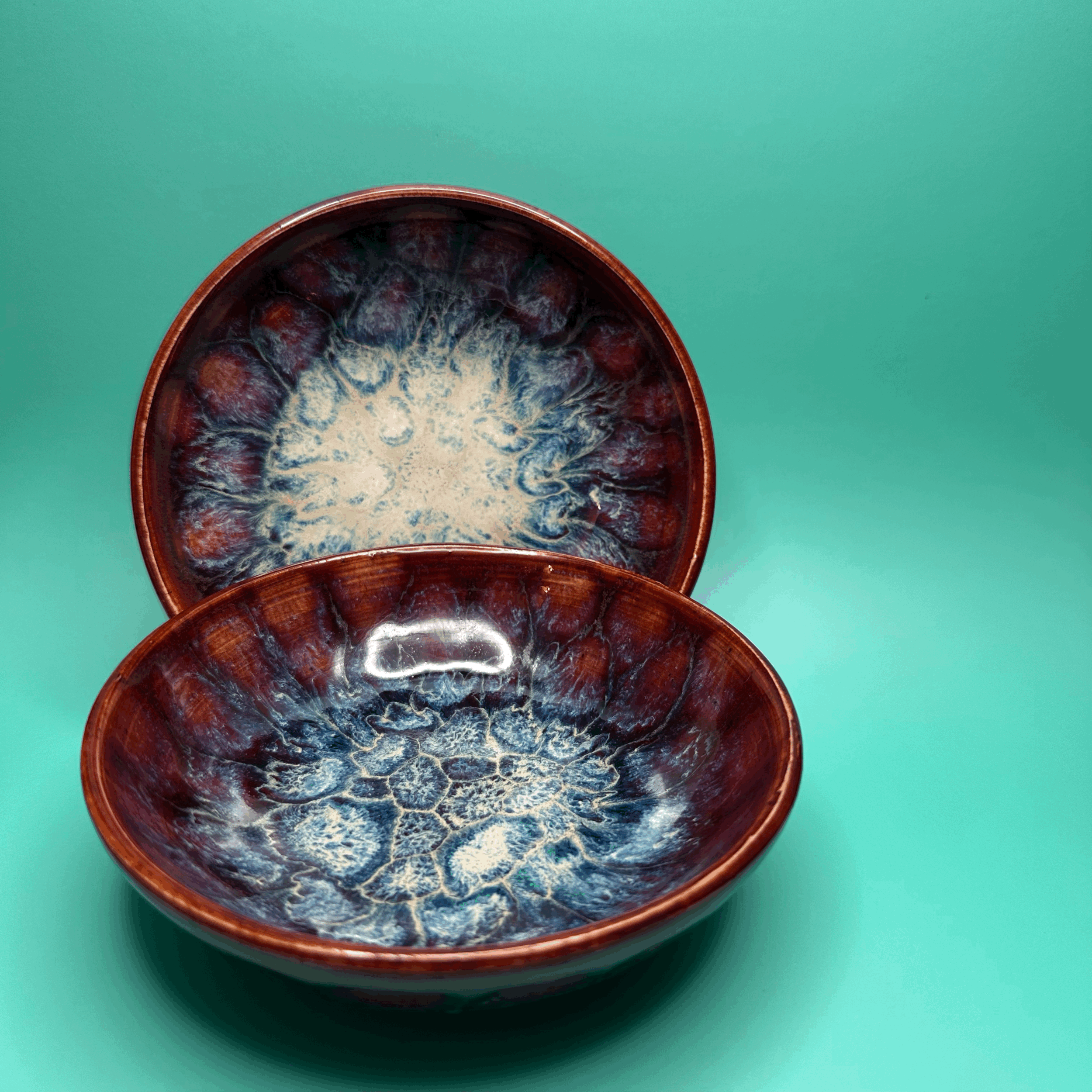 Tortoise Tide Ember Small Salsa Bowl