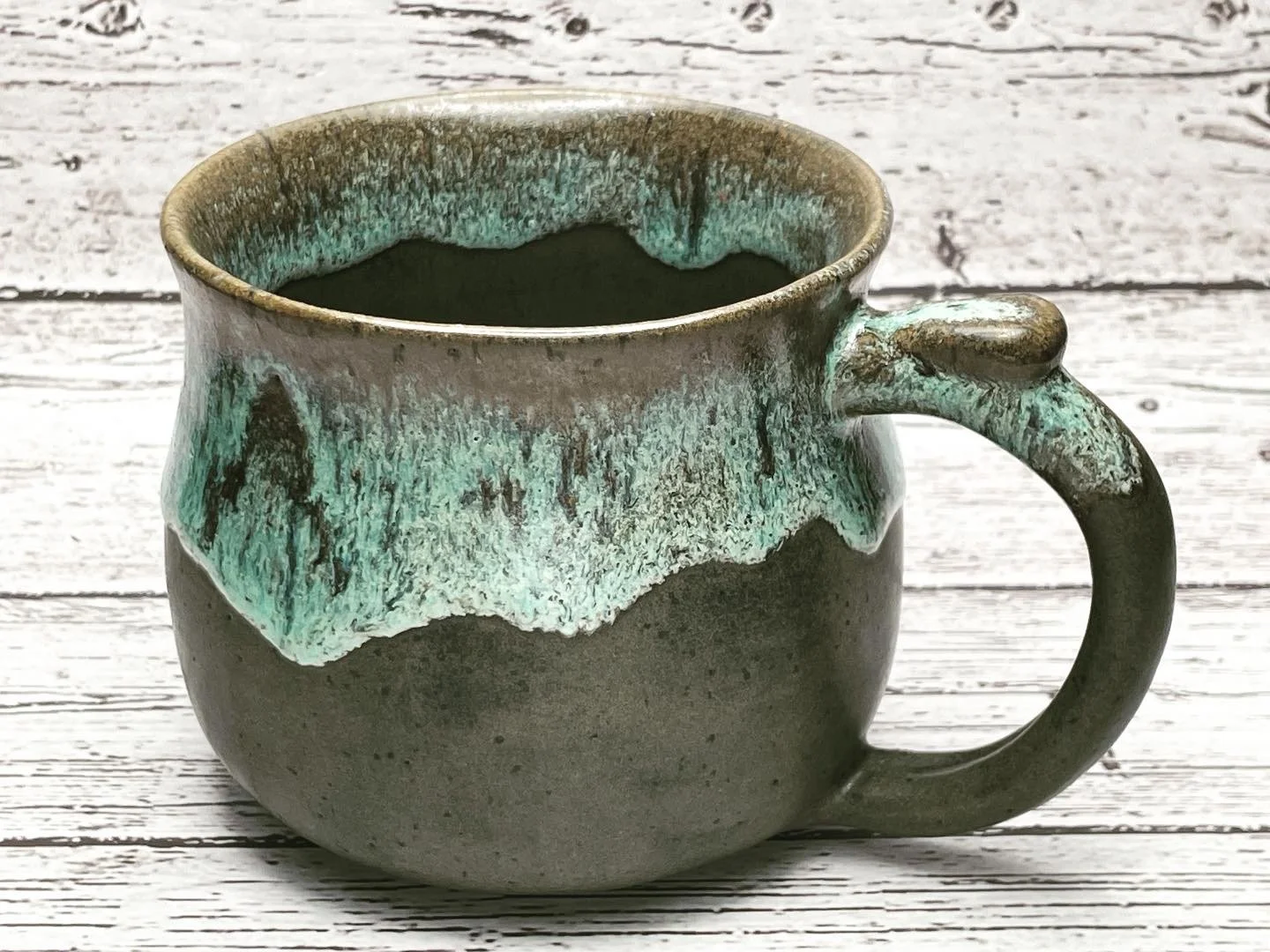 Sea Storm Handled Mug