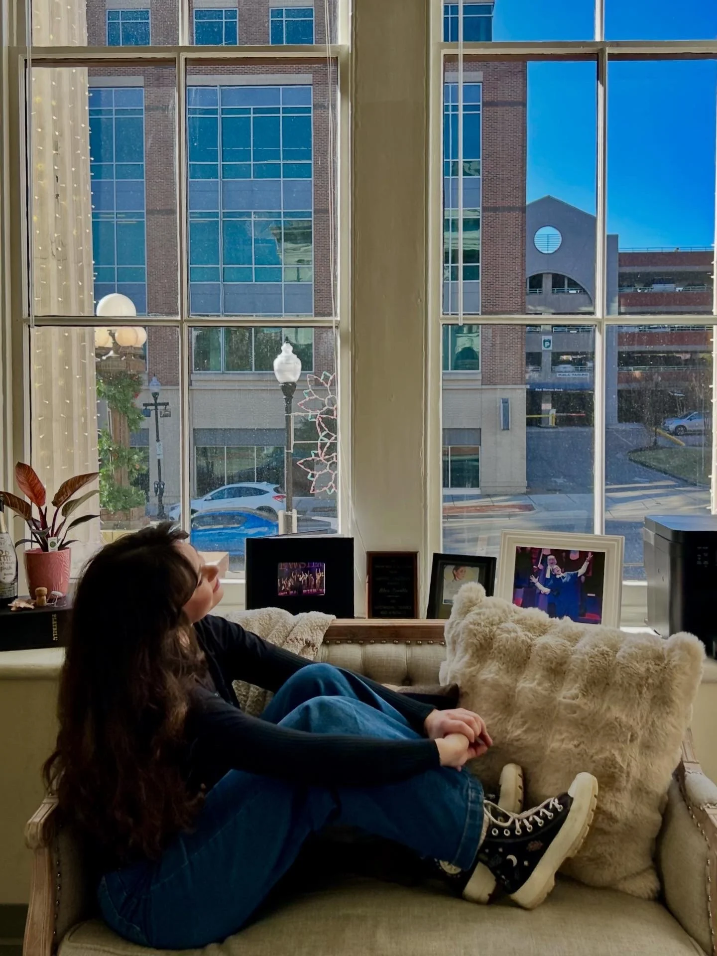 CEO Emilia Torello in the PTPT Studio Lobby