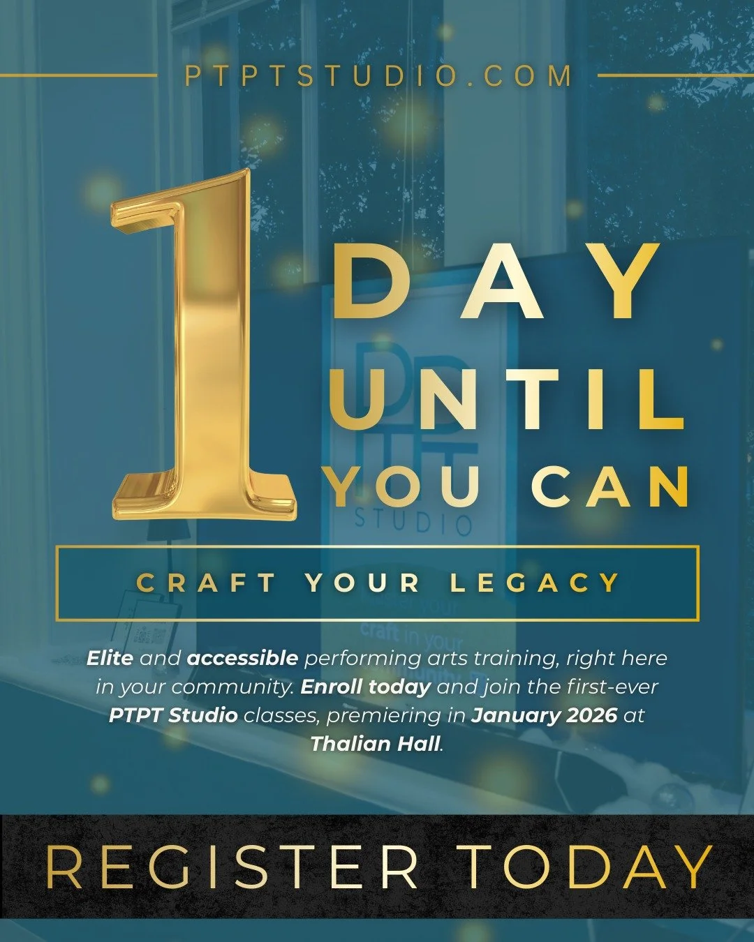 ONLY 24 HOURS LEFT. ⏳ Tomorrow, we step into the studio to begin a new chapter of growth and mentorship. The energy at PTPT Studio is about more than just "taking a class"&mdash;it&rsquo;s about joining a community of artists dedicated to p