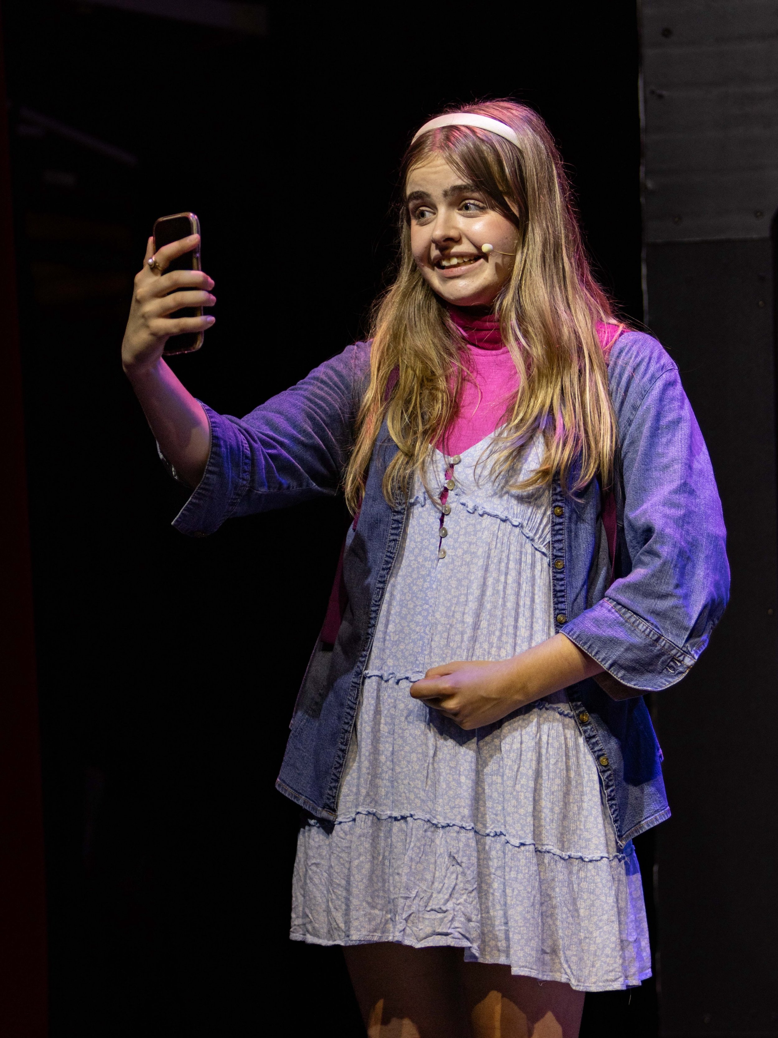 Who runs the world?! Alana. 💗 A determined and unstoppable force, she refuses to rest until the world is a better place for everyone in it. Watch @abigailmueksch shine in Dear Evan Hansen, May 21-31 at North Front Theater.

🎟️TICKETS:
🔗 ptptstudio