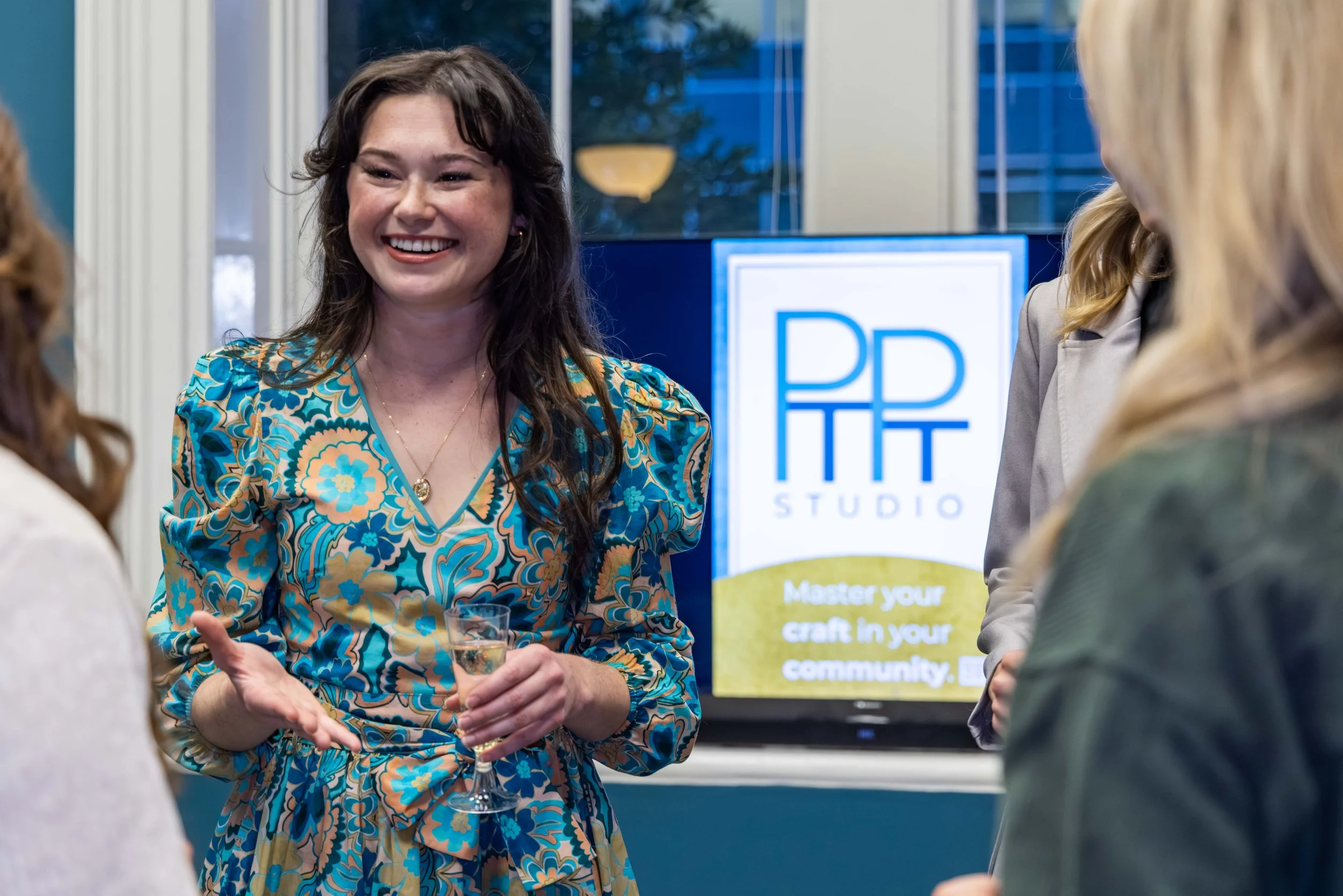 CEO Emilia Torello at the PTPT Studio Open House on December 17, 2025.

Photographer: Riley Moore