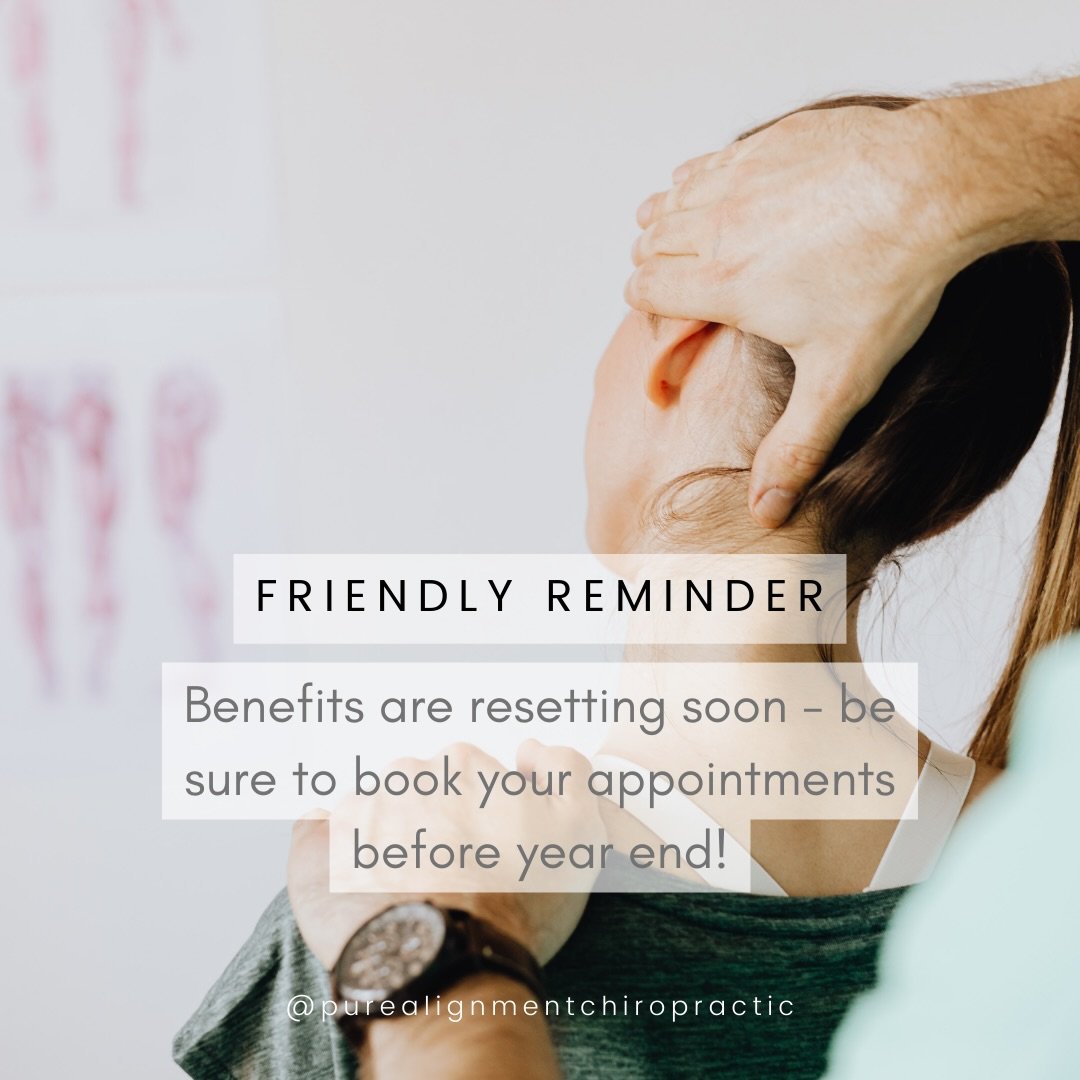 🚨 Reminder BEFORE you forget&hellip;
Your health benefits are resetting soon &mdash; and unused dollars = lost investment in your body.
Why let your coverage go to waste when you can use it to feel better, move better, and live pain-free?
Use your r