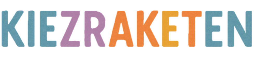 Schriftzug 'KIERAKTEN' in bunten Großbuchstaben
