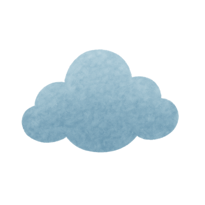 Icon Wolkengruppe, symbolisiert durch blaue Wolke